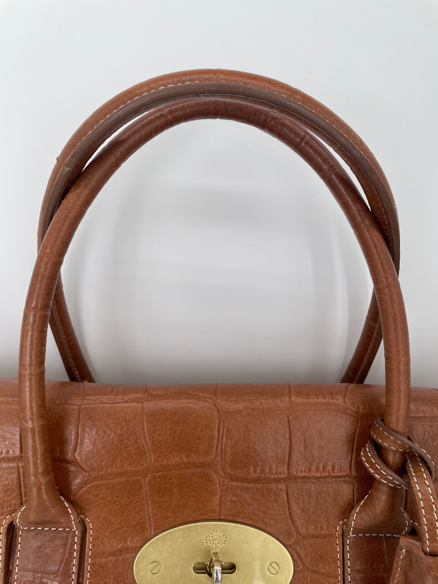 Preloved Mulberry Classic Heritage Bayswater Tote Bag, Large