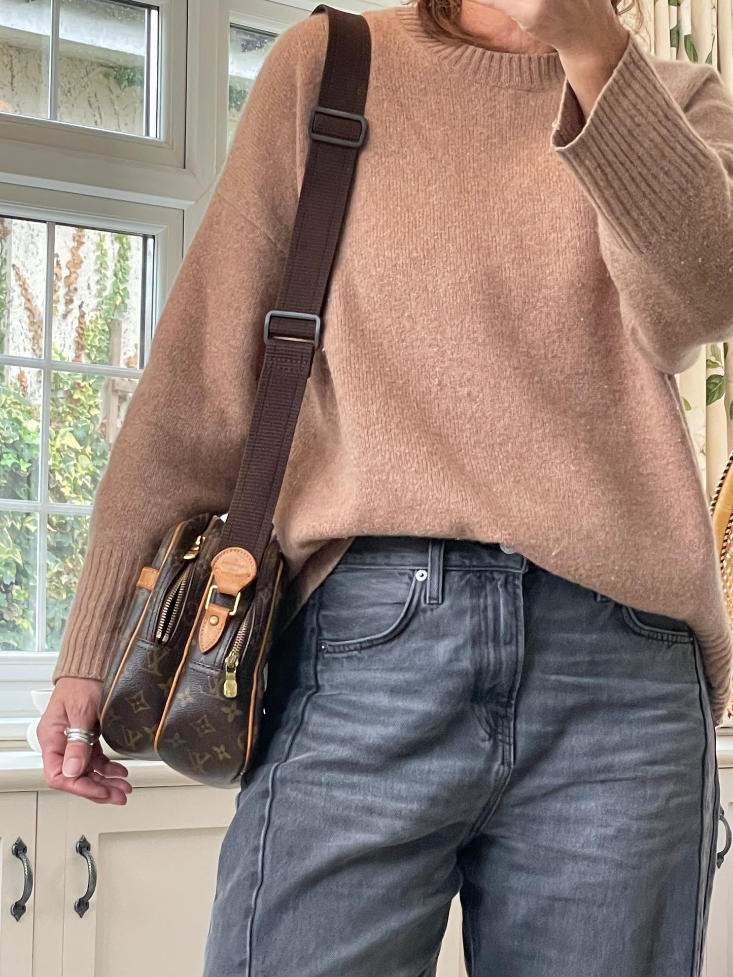 Preloved,  Louis Vuitton Reporter Shoulder Bag, PM