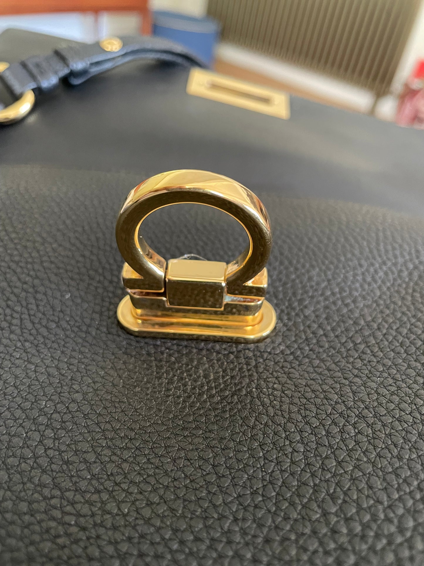 Preloved Salvatore Ferragamo Calfskin Abbey Crossbody Bag
