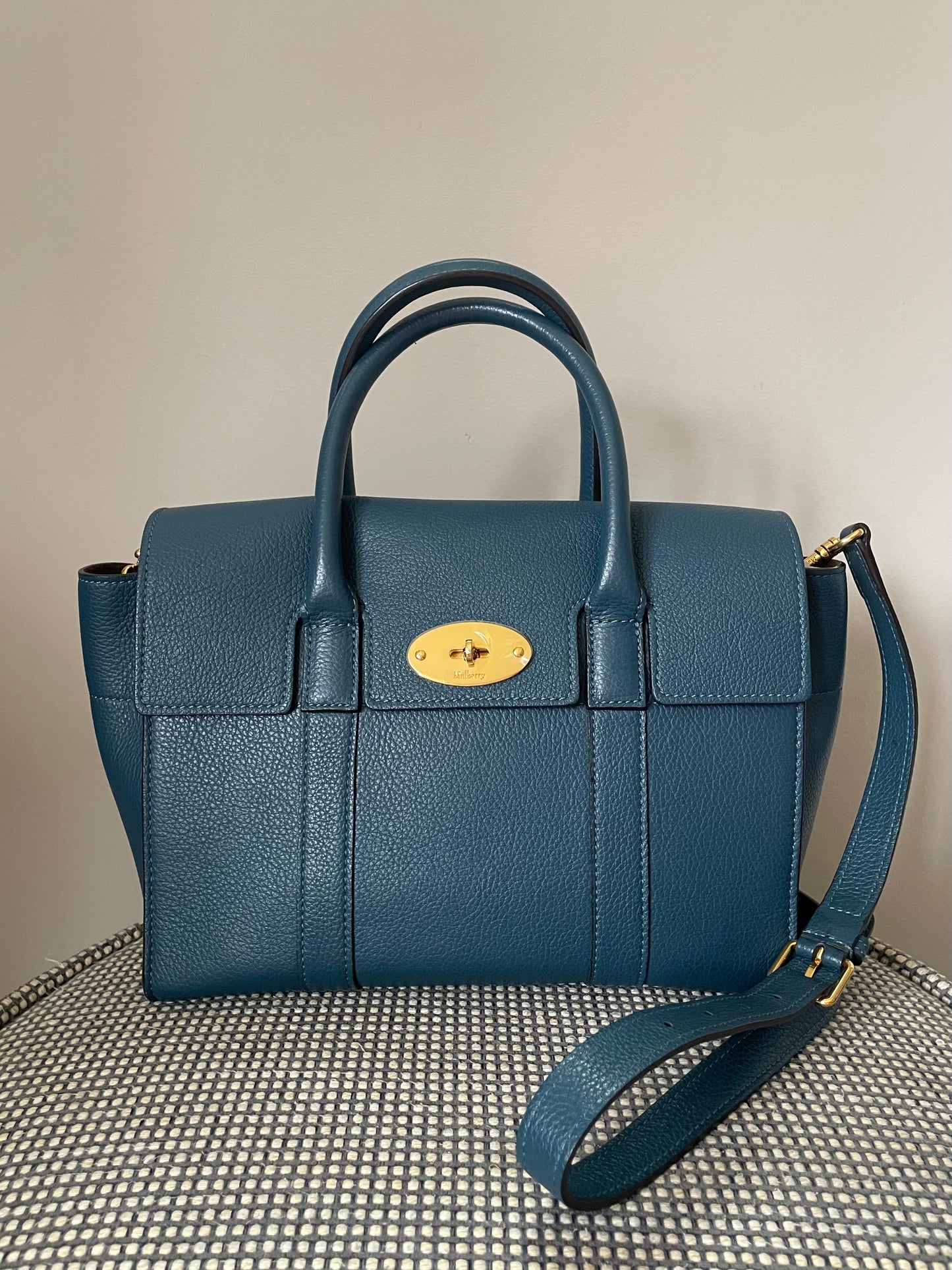 Preloved Mulberry Bayswater Tote Bag, Small