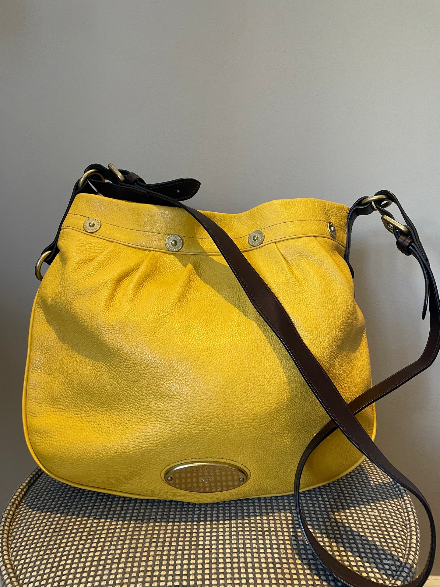 Preloved Mulberry Mitzy Messenger Bag