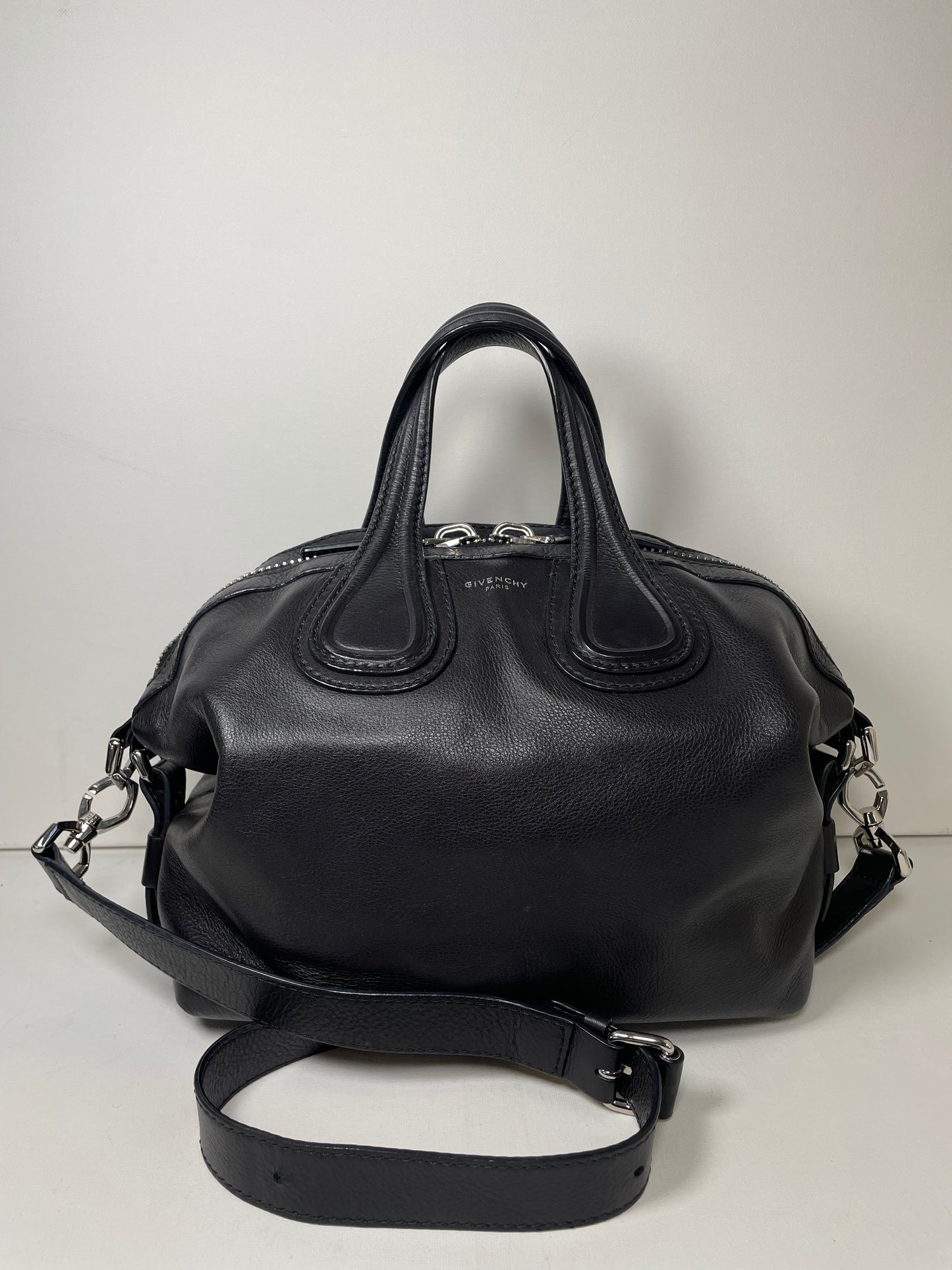 Preloved Givenchy Nightingale Shoulder Tote Bag, Small