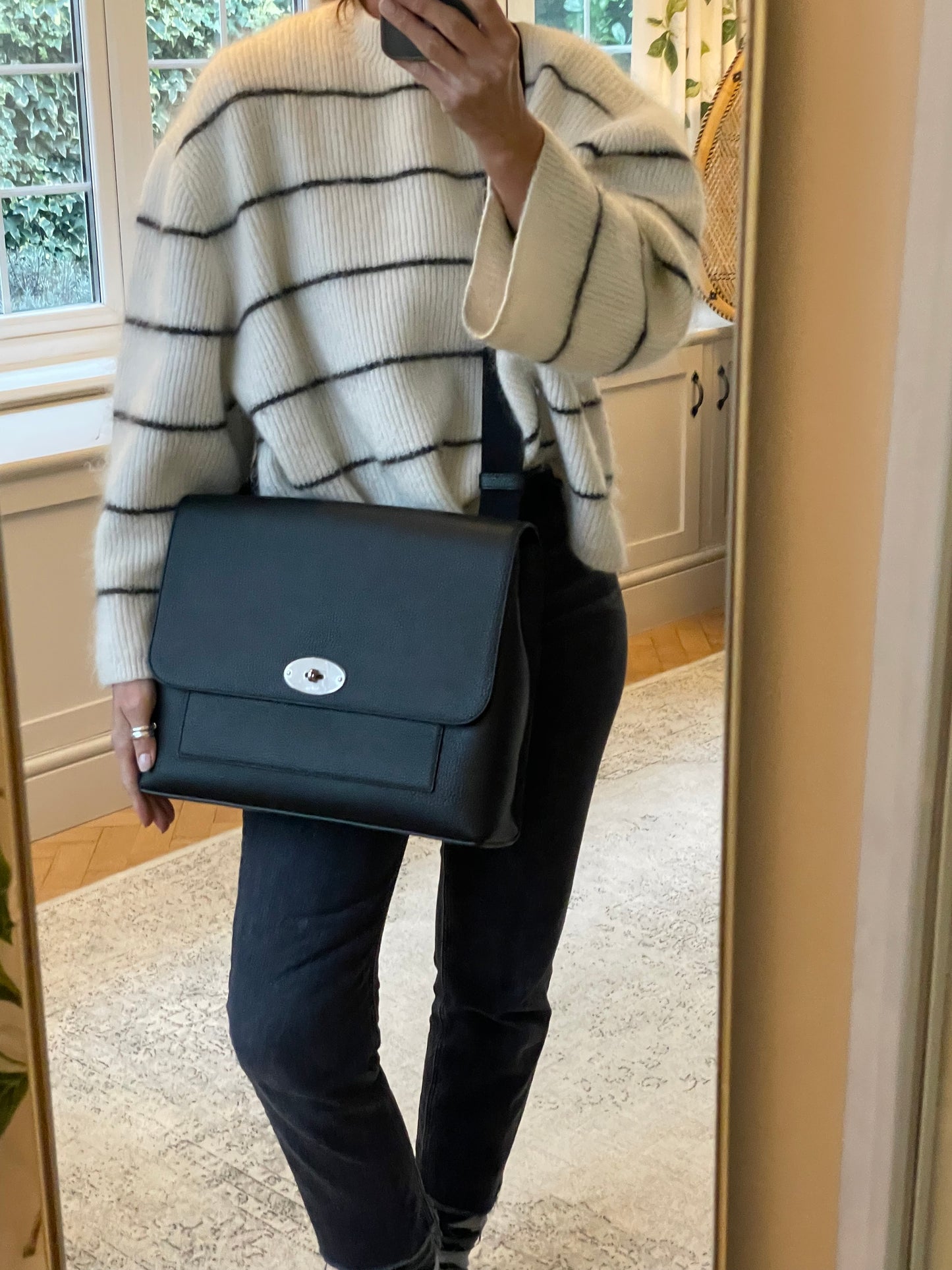 Preloved Mulberry East West Antony Messenger Bag, Large