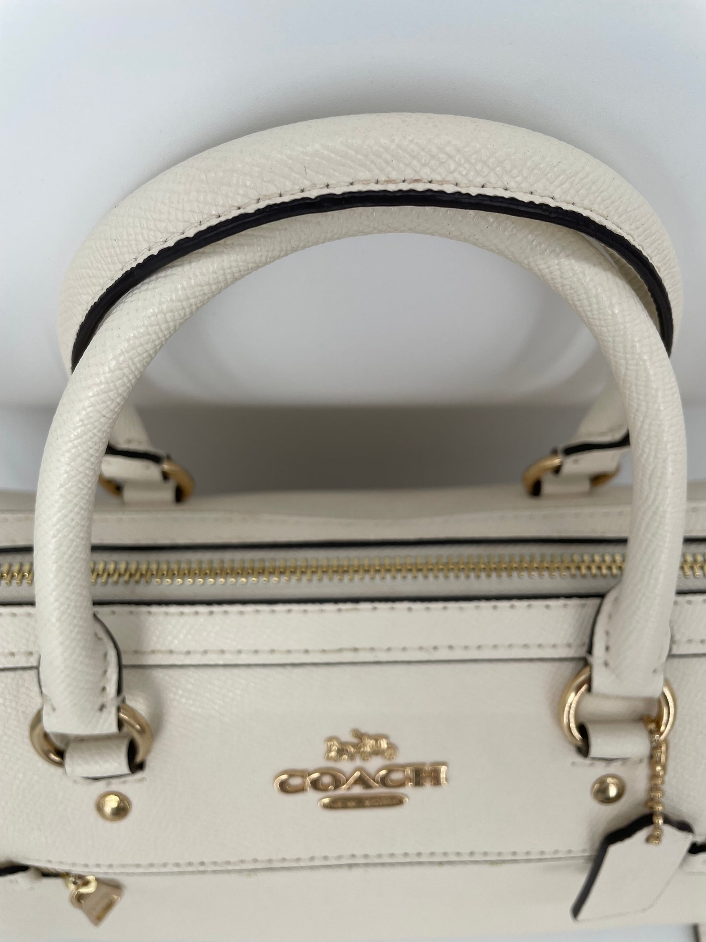 Preloved Coach Rowan Two Way Bowling Bag