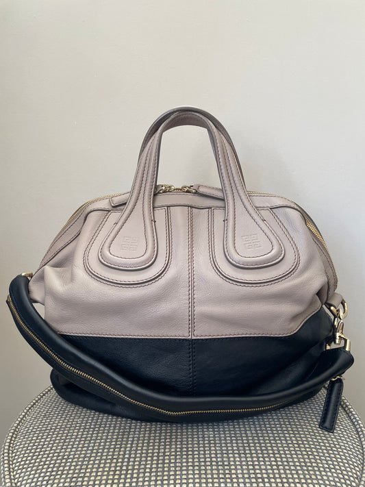 Preloved Givenchy Nightingale Shoulder Tote Bag, Medium
