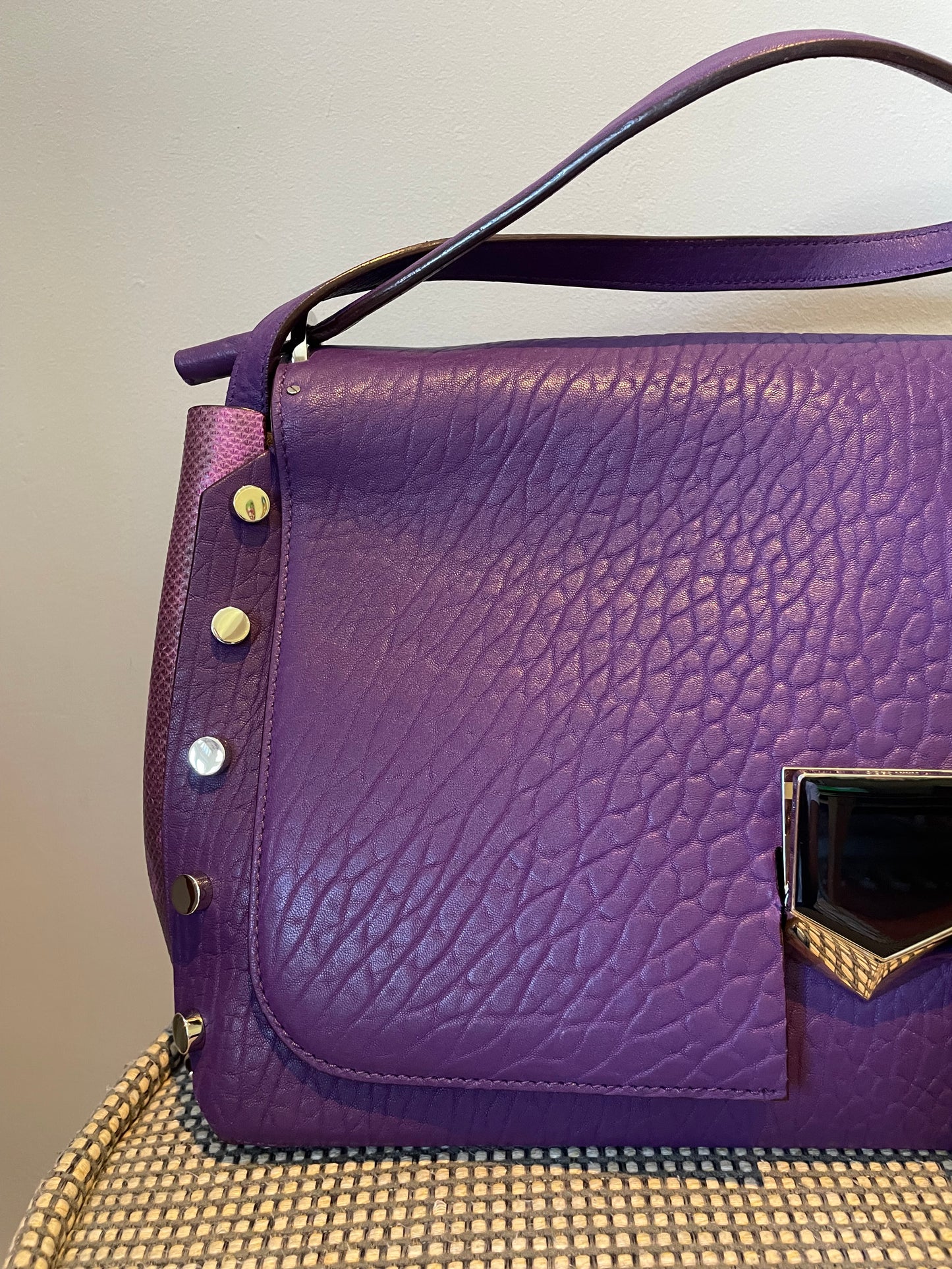 Preloved Jimmy Choo Lockett Shoulder Bag