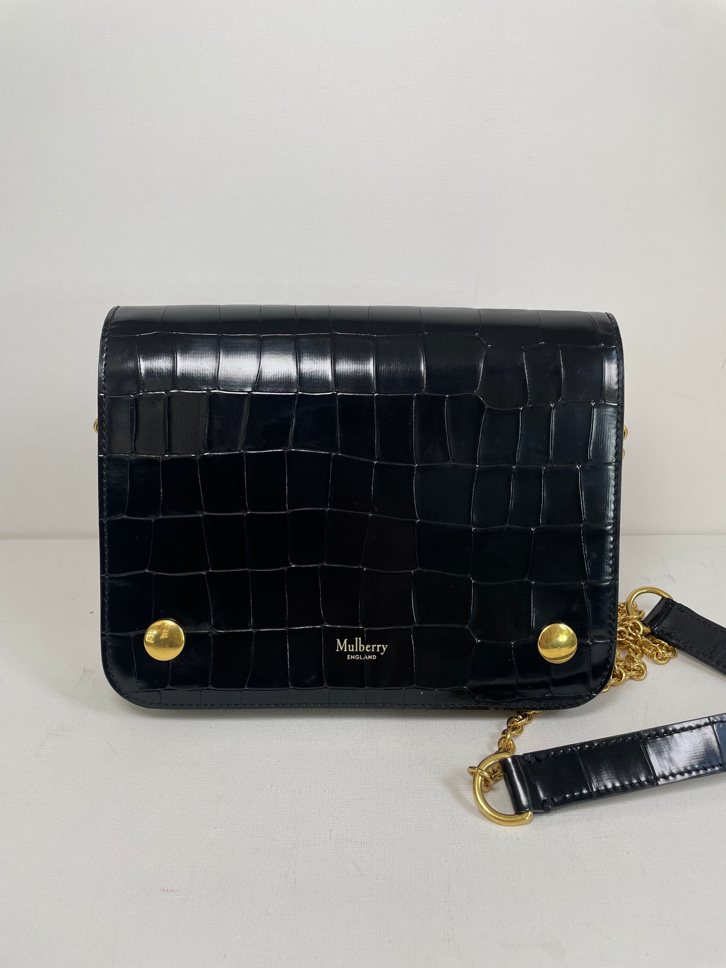 Preloved Mulberry Clifton Shoulder Bag/Clutch