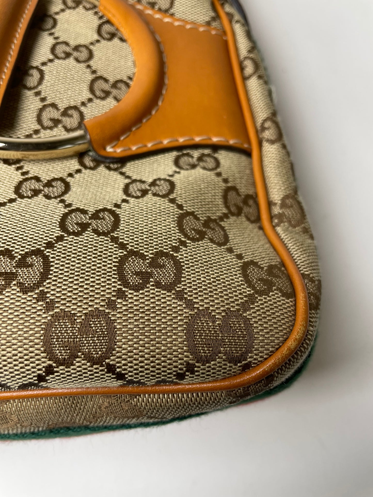 Preloved Gucci GG Heritage Horsebit Hobo Bag