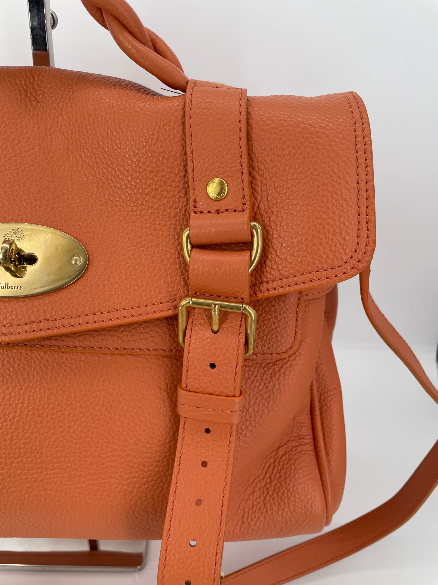 Preloved Mulberry Alexa Satchel Bag, Regular