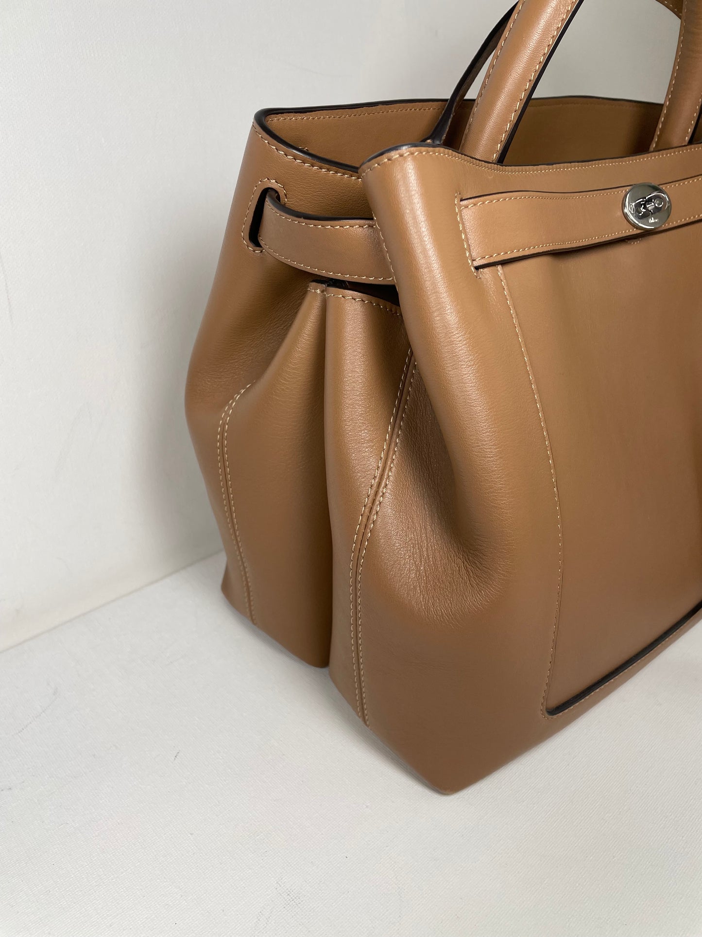 Preloved Mulberry Islington Belted Tote Bag, Large