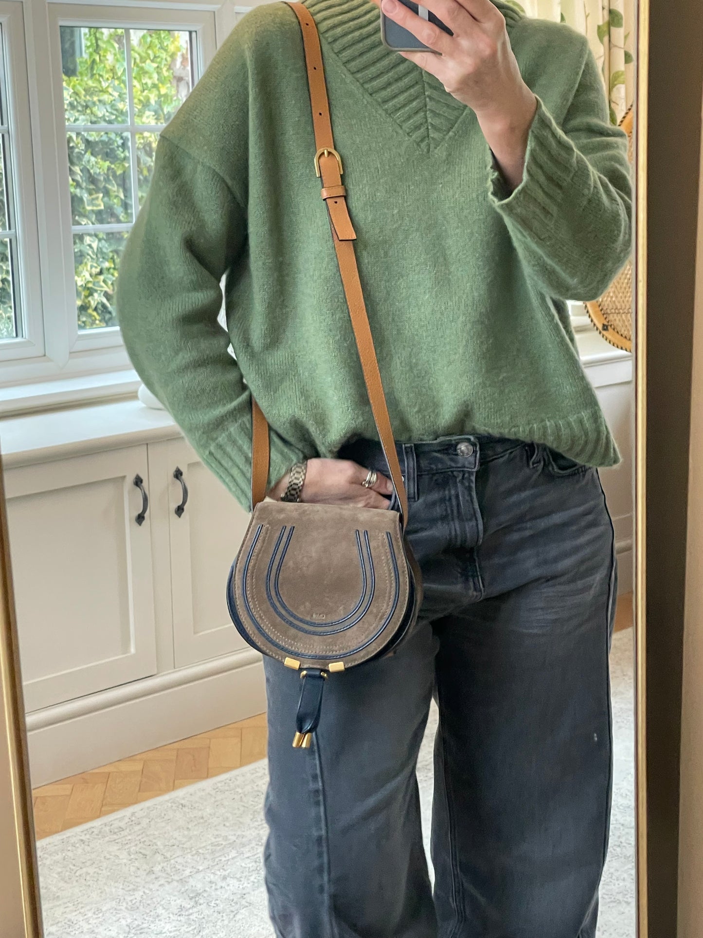 Preloved Chloe Marcie Crossbody Bag, Small