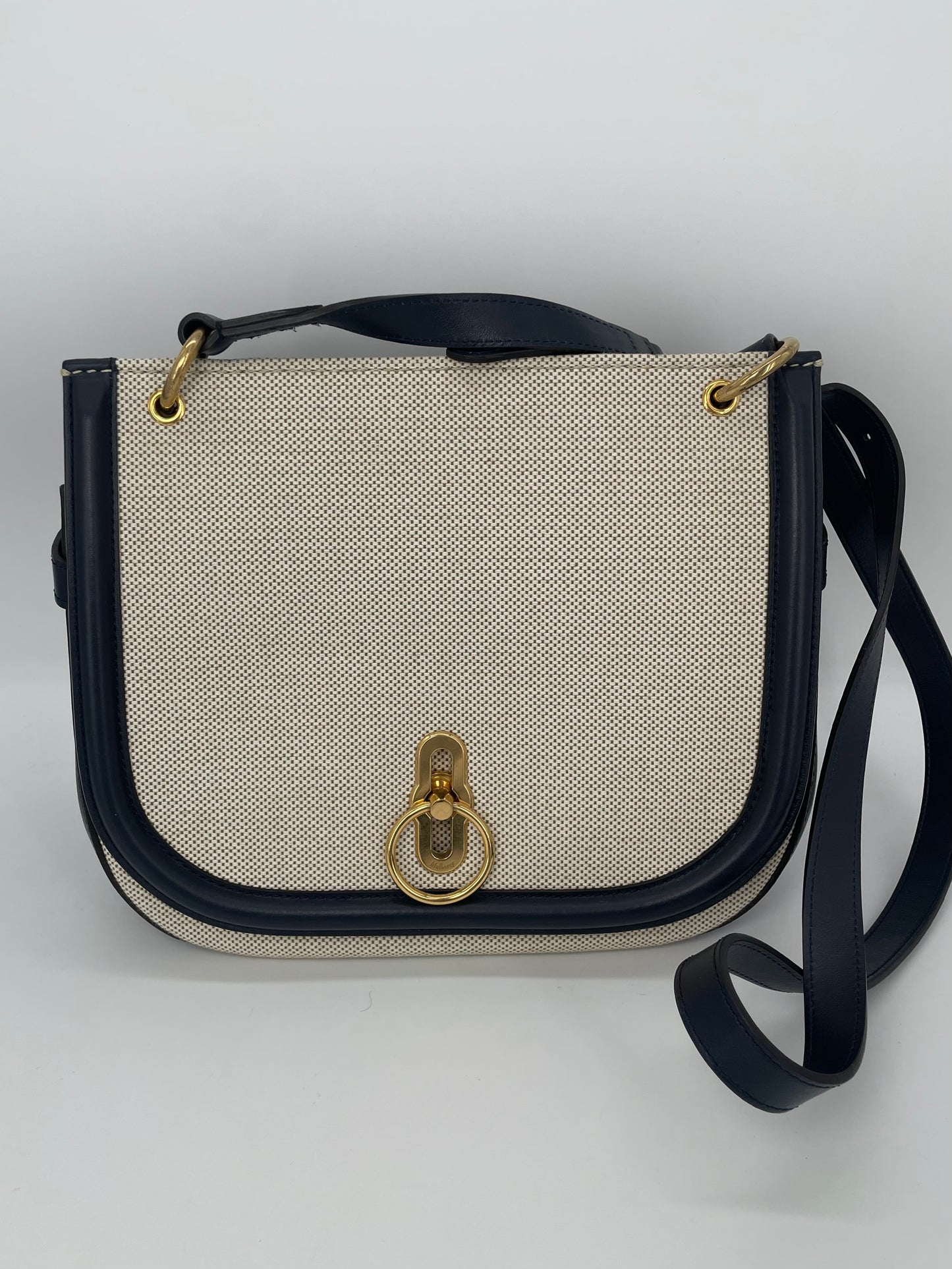 Preloved Mulberry Amberley Satchel, Medium