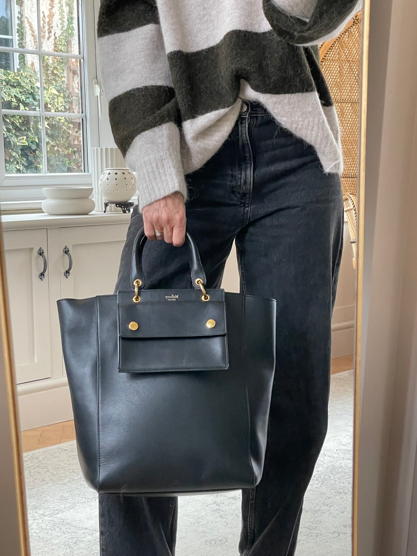 Preloved Mulberry Maple Shopper Tote, Large