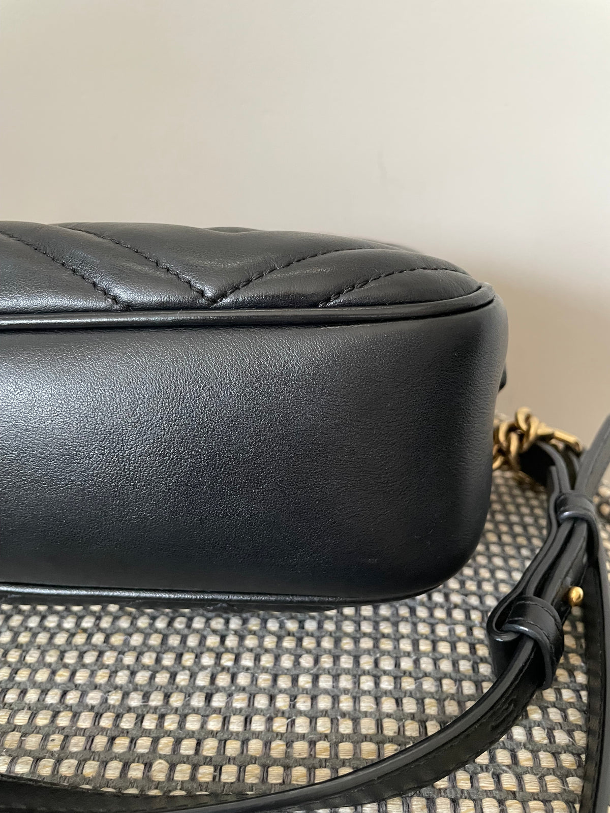 Preloved Gucci Marmont Shoulder Bag, Small