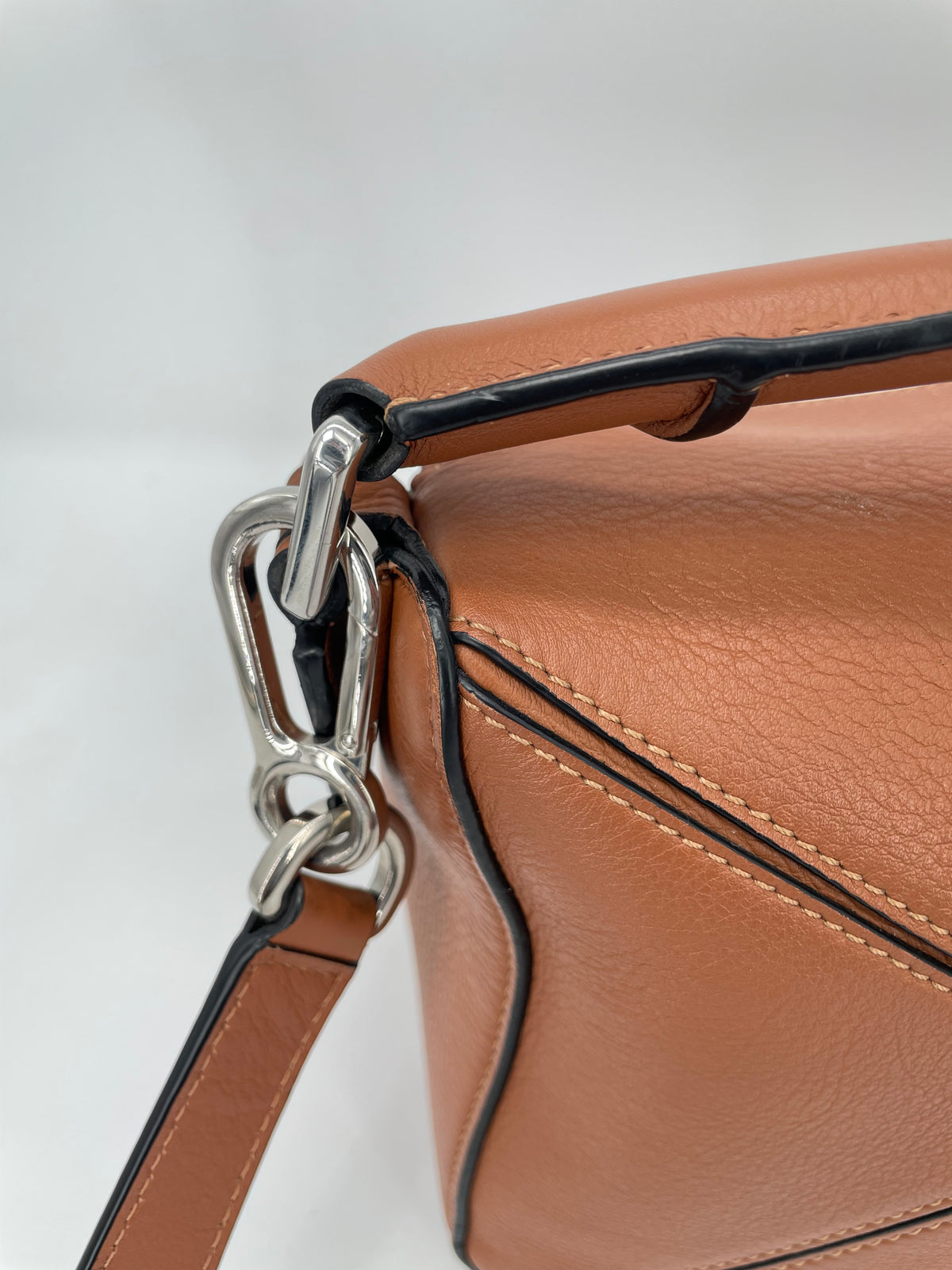 Preloved Loewe Puzzle Shoulder Bag, Small