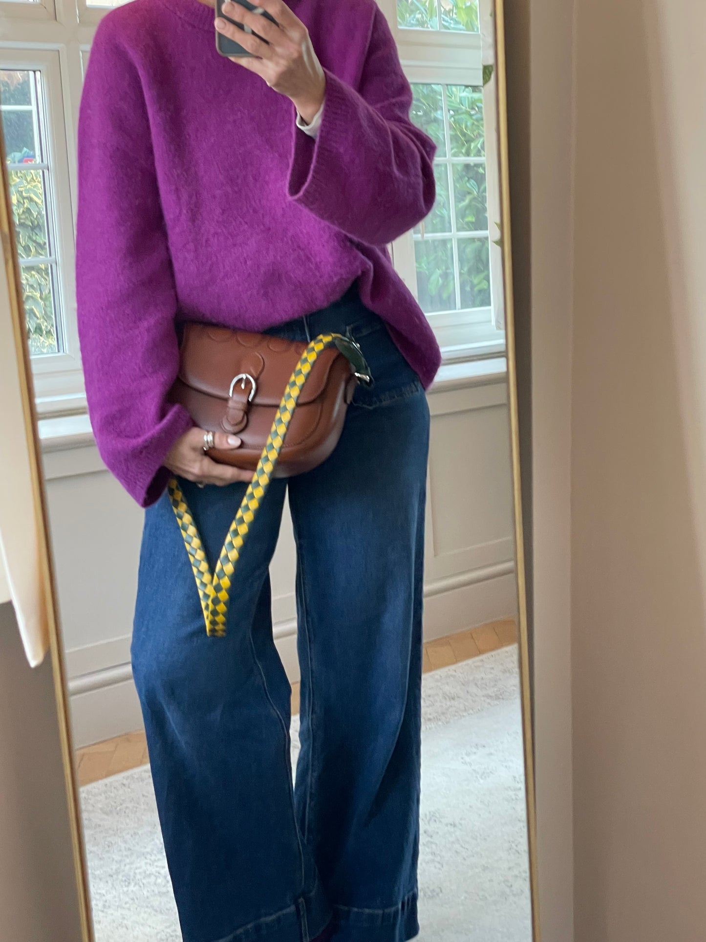 Preloved Gucci Embossed Aria Logo bag, Small