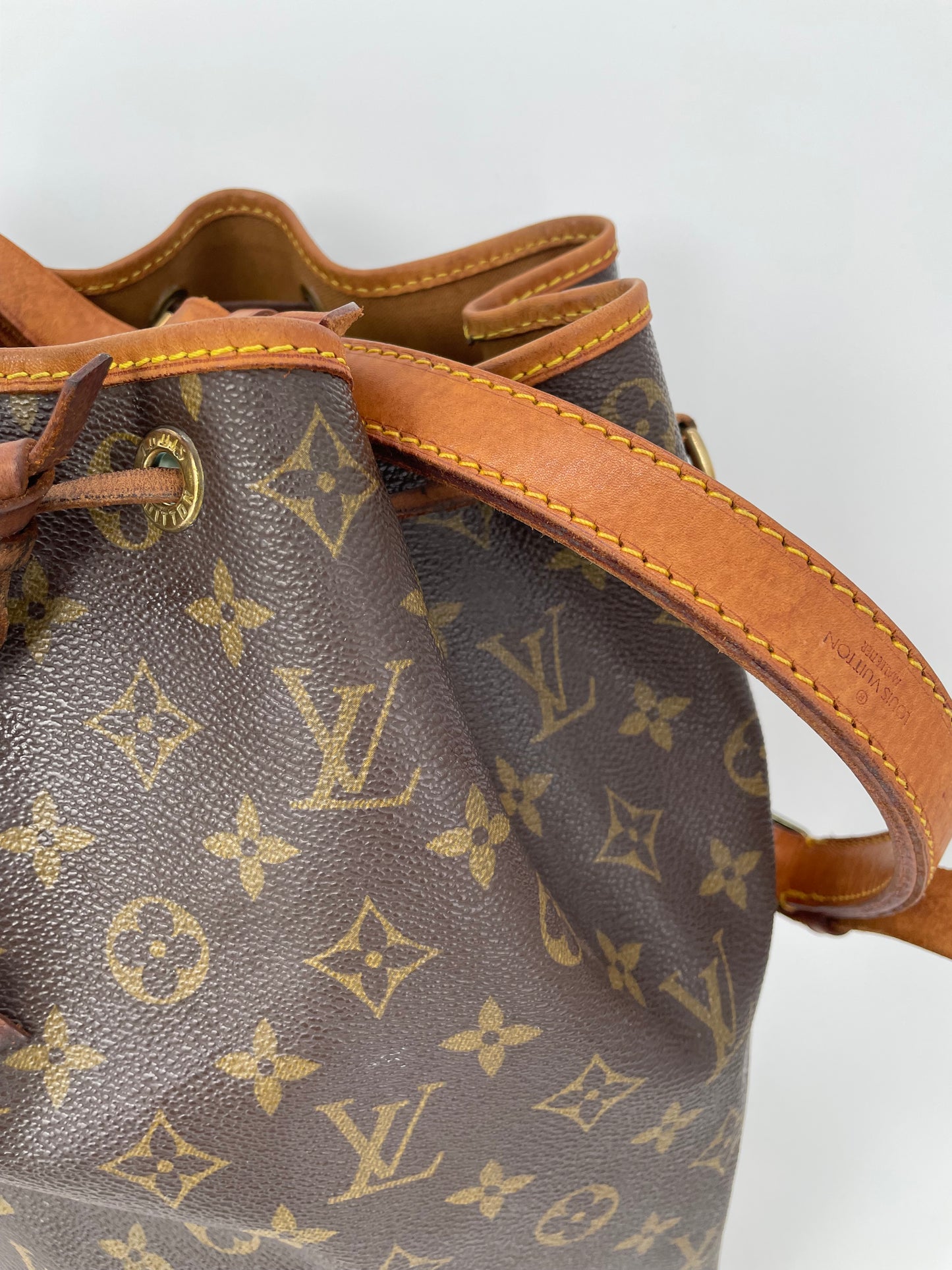 Preloved, Vintage Louis Vuitton Noe Bucket Bag, Large