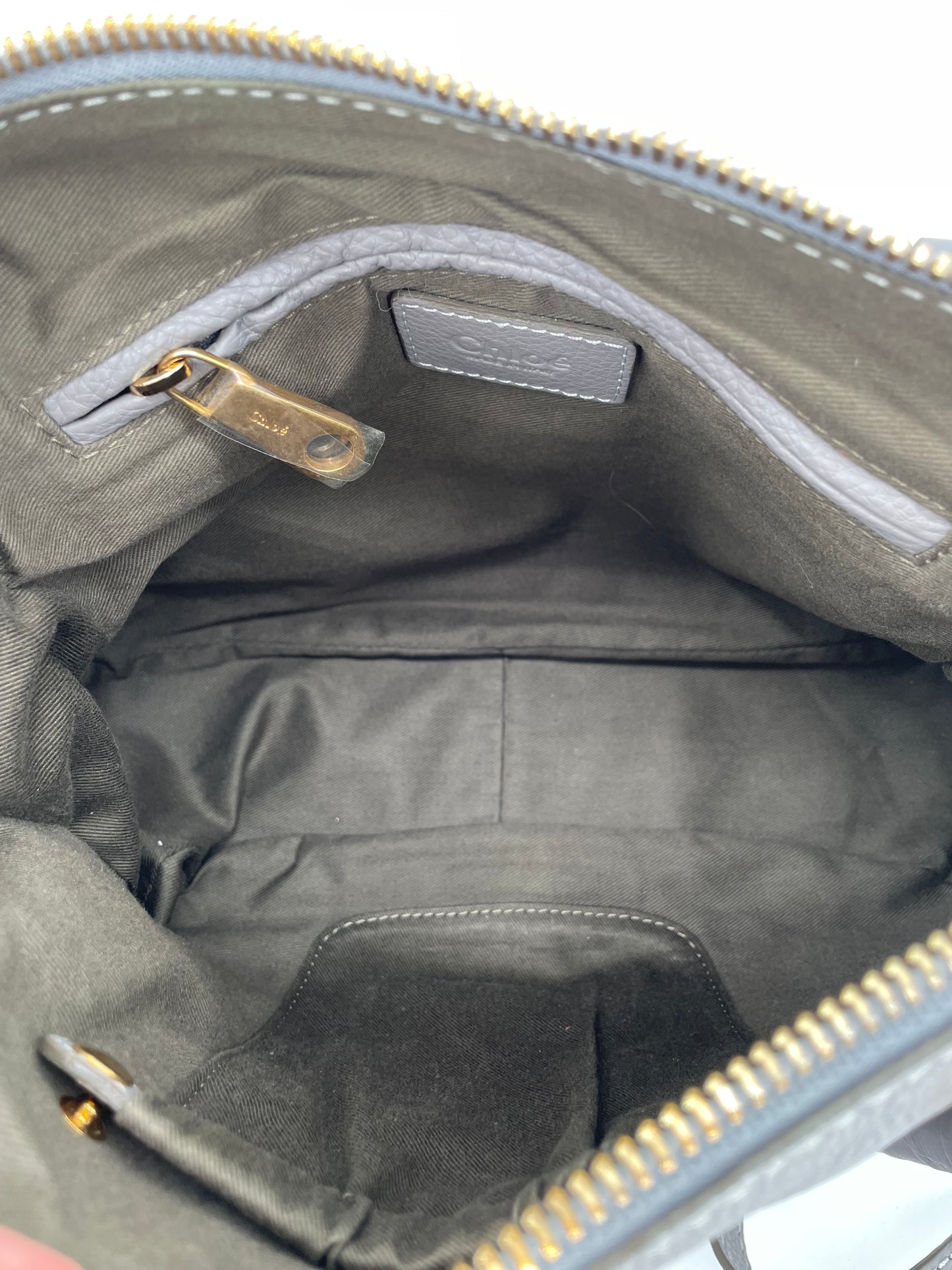 Preloved Chloe Marcie Satchel Bag with Long Strap, Small