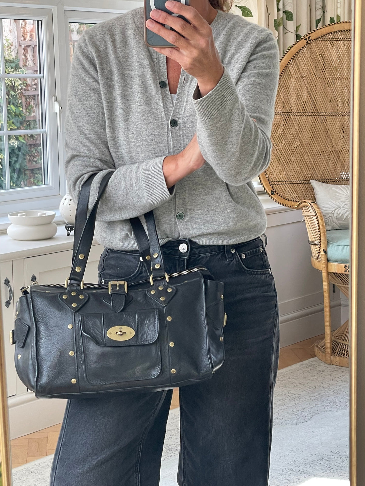 Preloved Mulberry Belgrave Shoulder tote bag