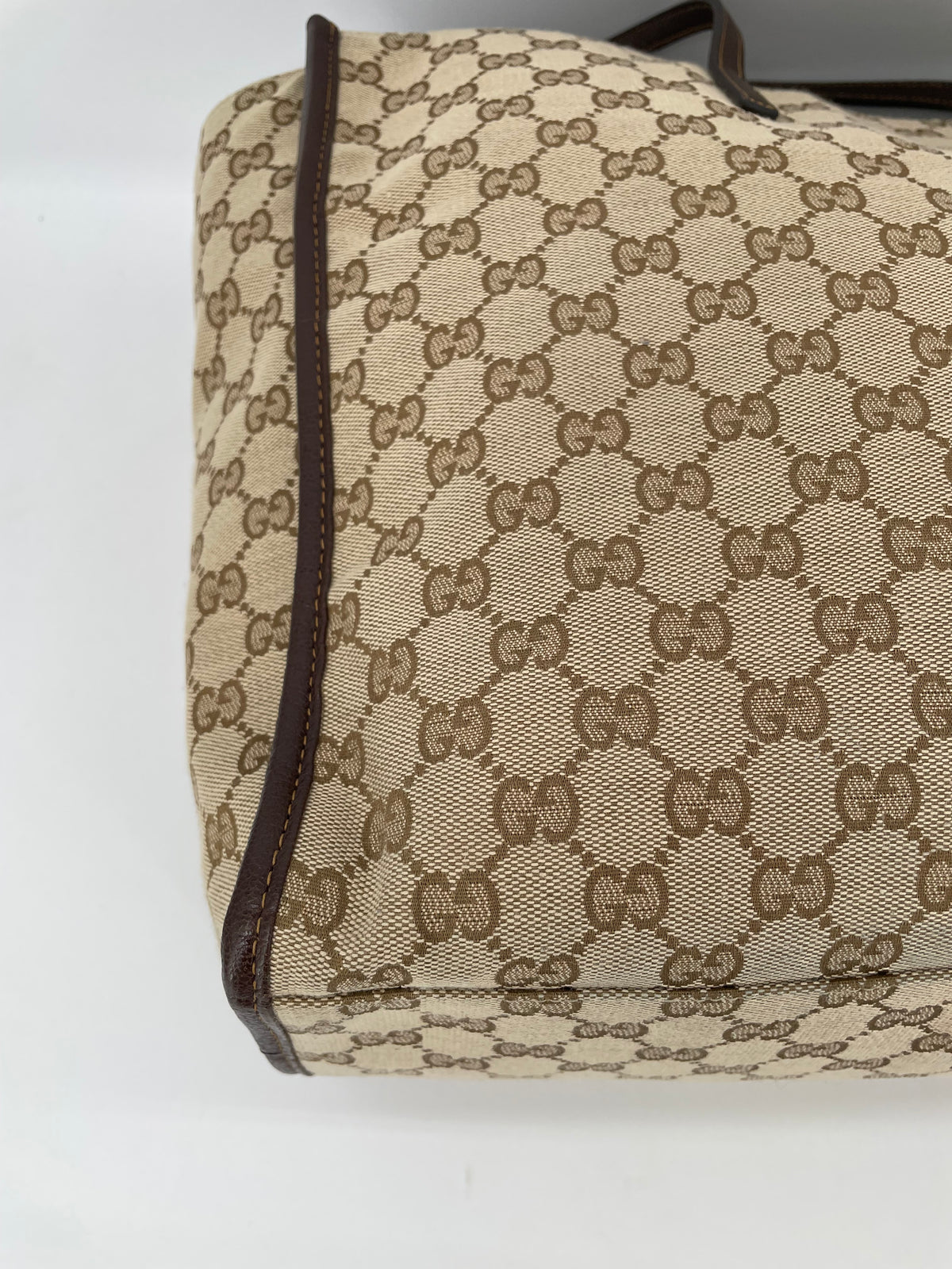 Preloved Gucci Londres Tote Bag, Large