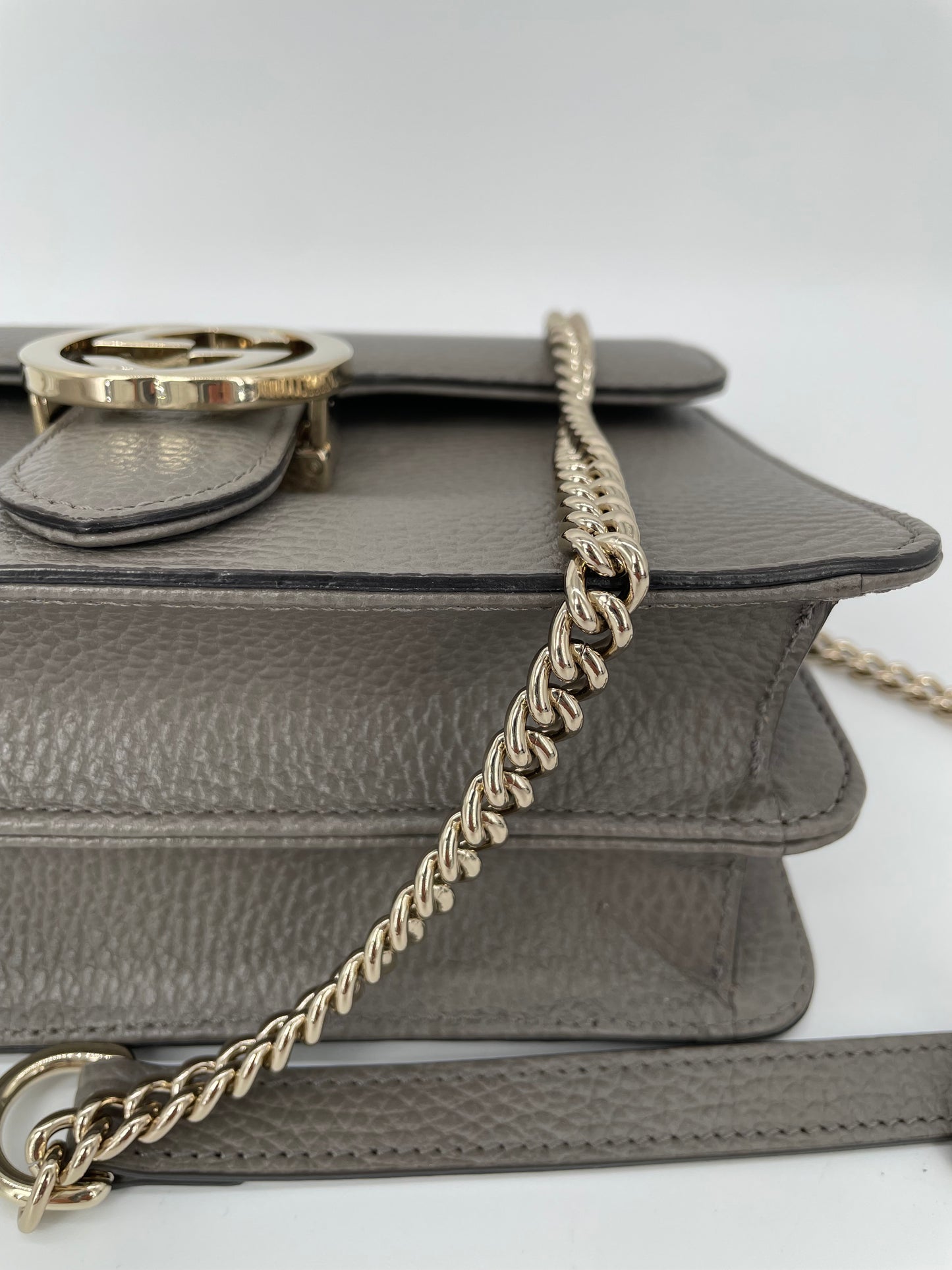 Preloved Gucci Interlocking Shoulder Bag