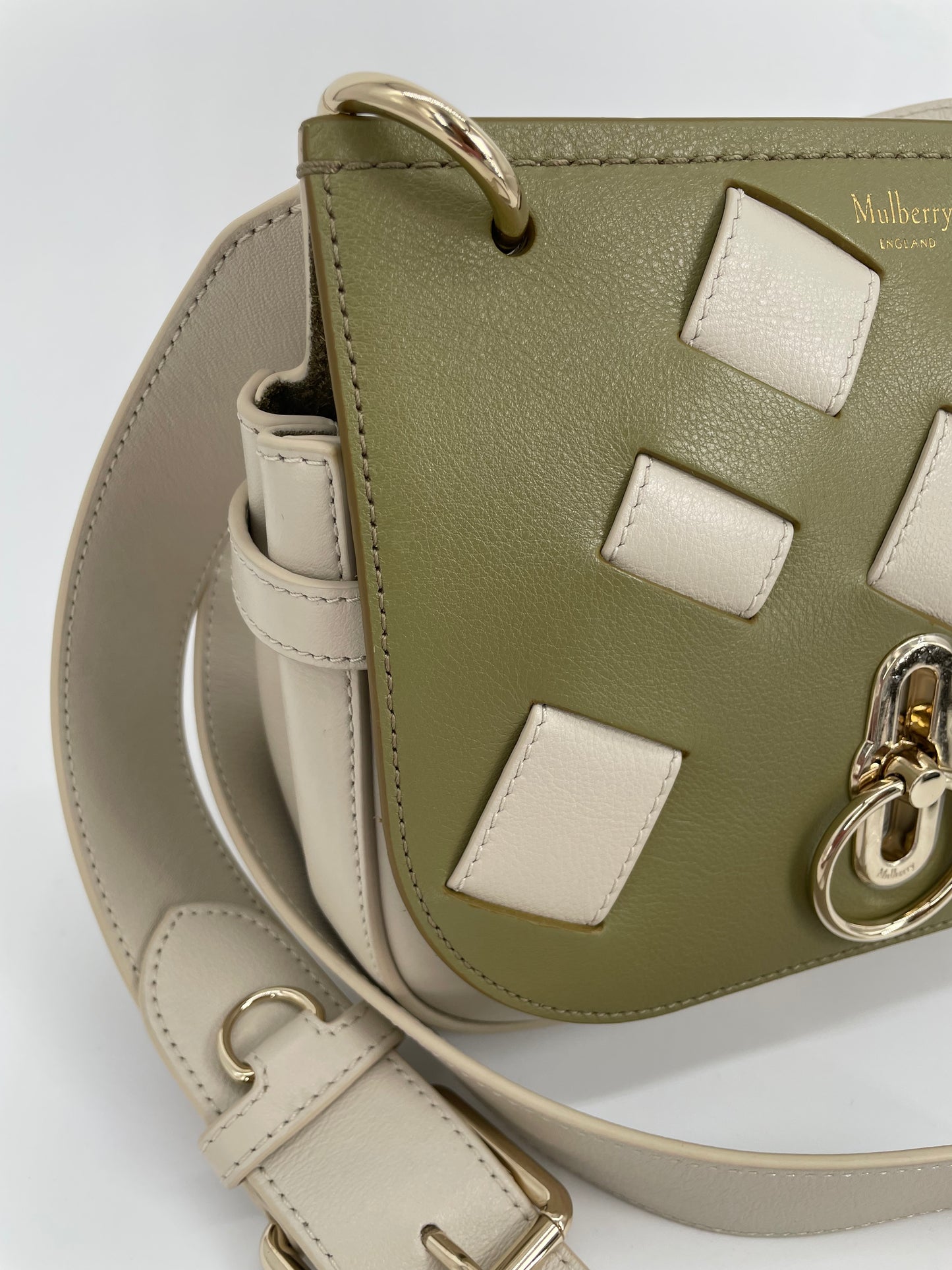 Preloved Mulberry Amberley Satchel Bag, Small