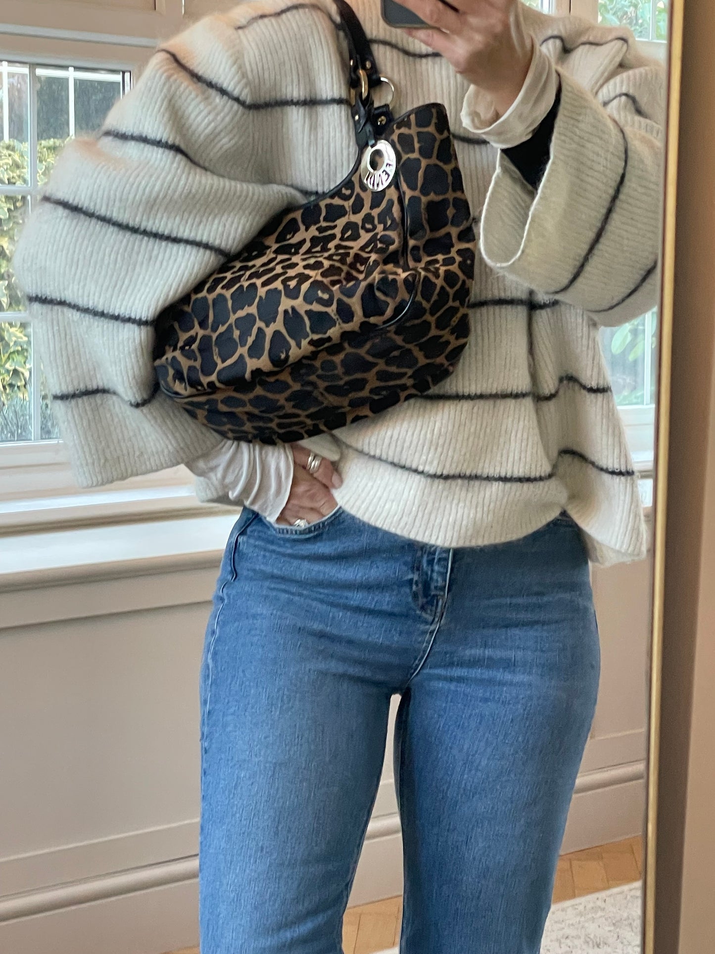 Preloved, Vintage Fendi Chef Canvas Shoulder tote bag