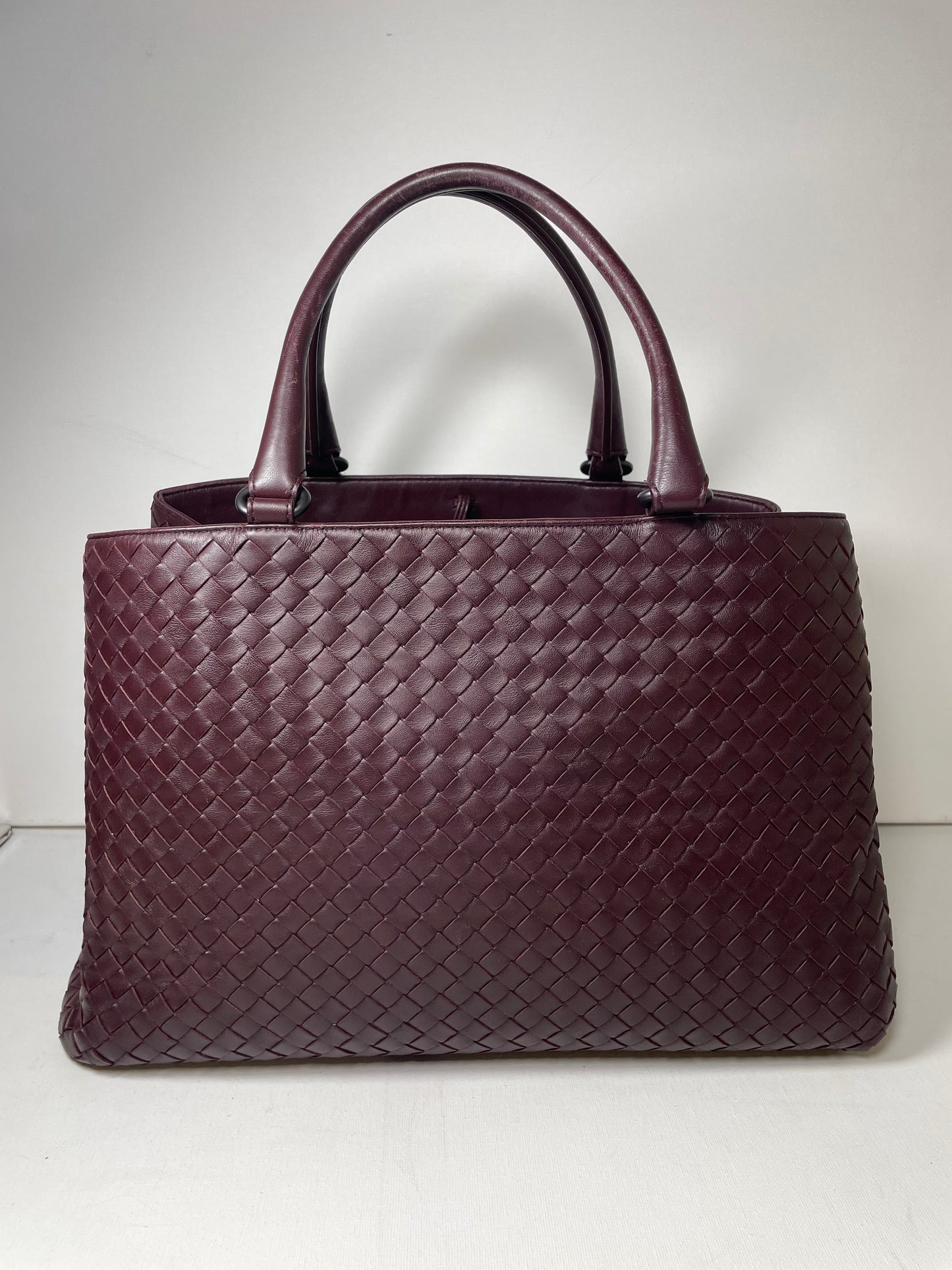 Preloved Bottega Veneta Milano Tote Bag, Medium