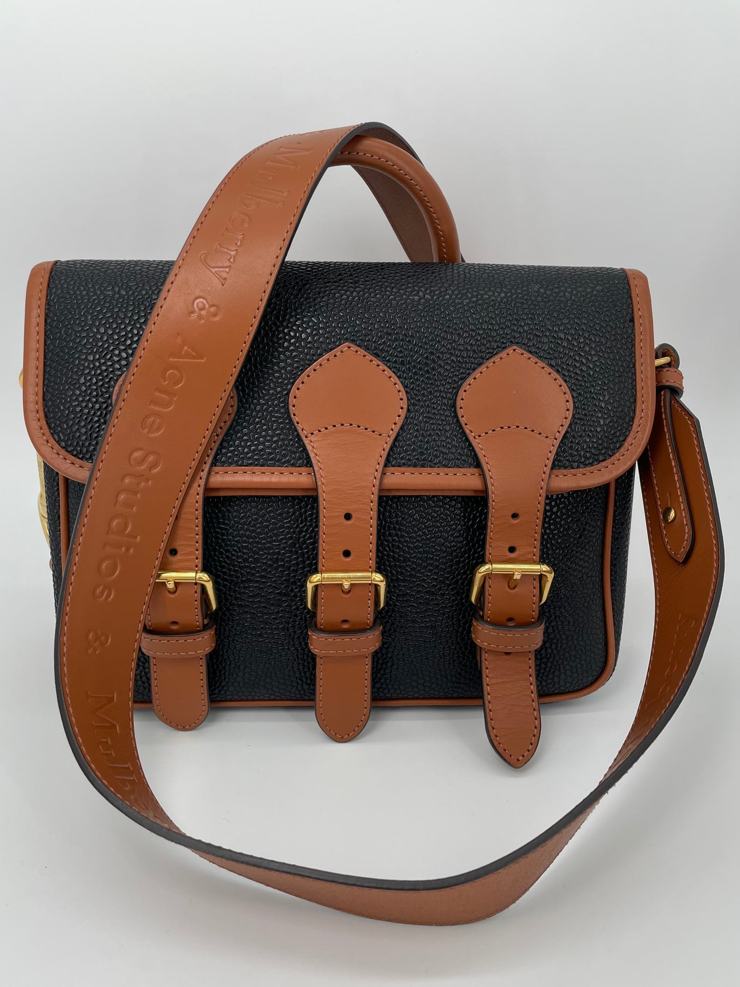 Preloved Mulberry & Acne Studios Messenger Crossbody Bag