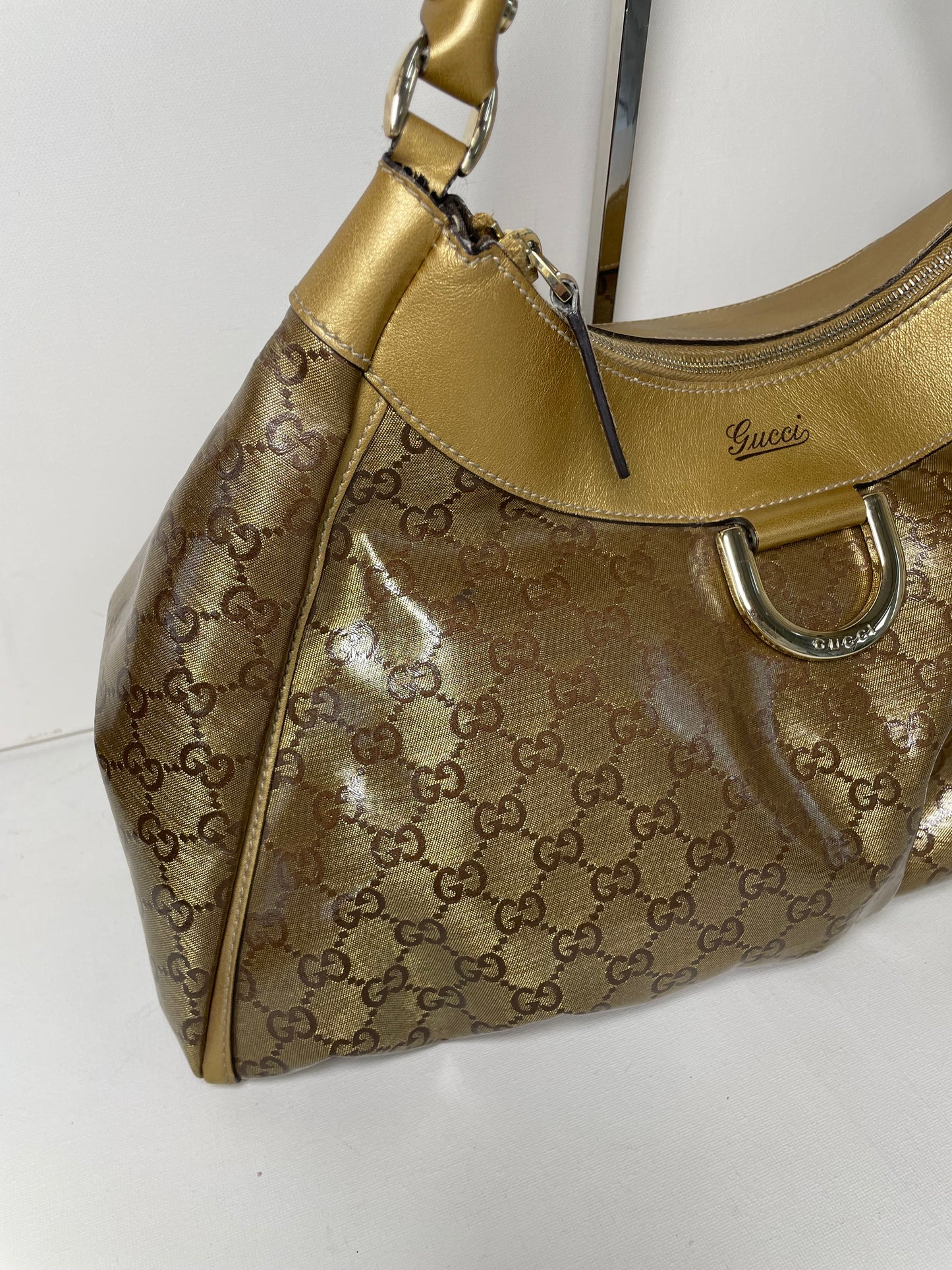 Preloved Gucci D-Ring Shoulder Bag