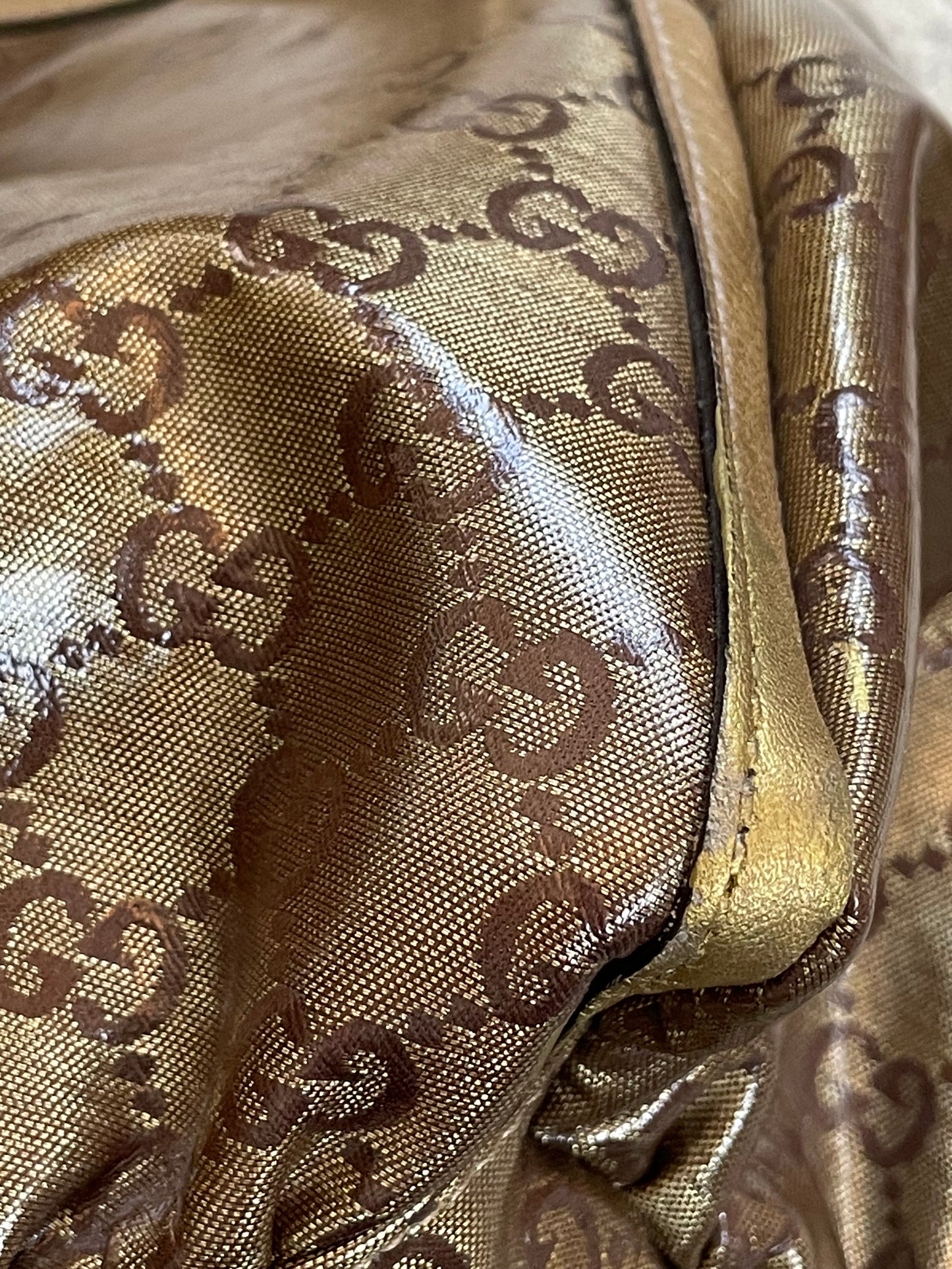 Preloved Gucci D-Ring Shoulder Bag