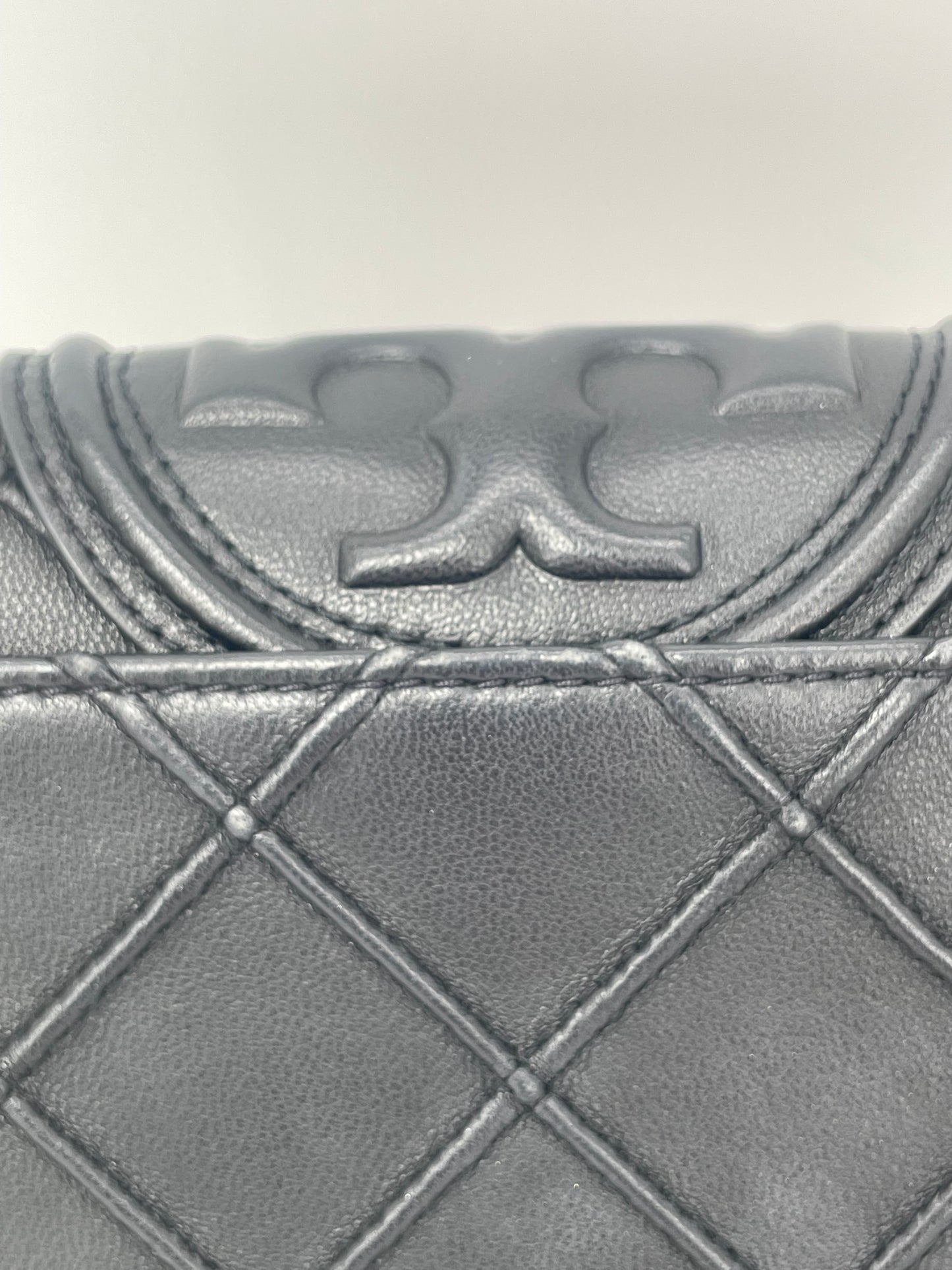 Preloved Tory Burch Fleming Soft Chain Wallet