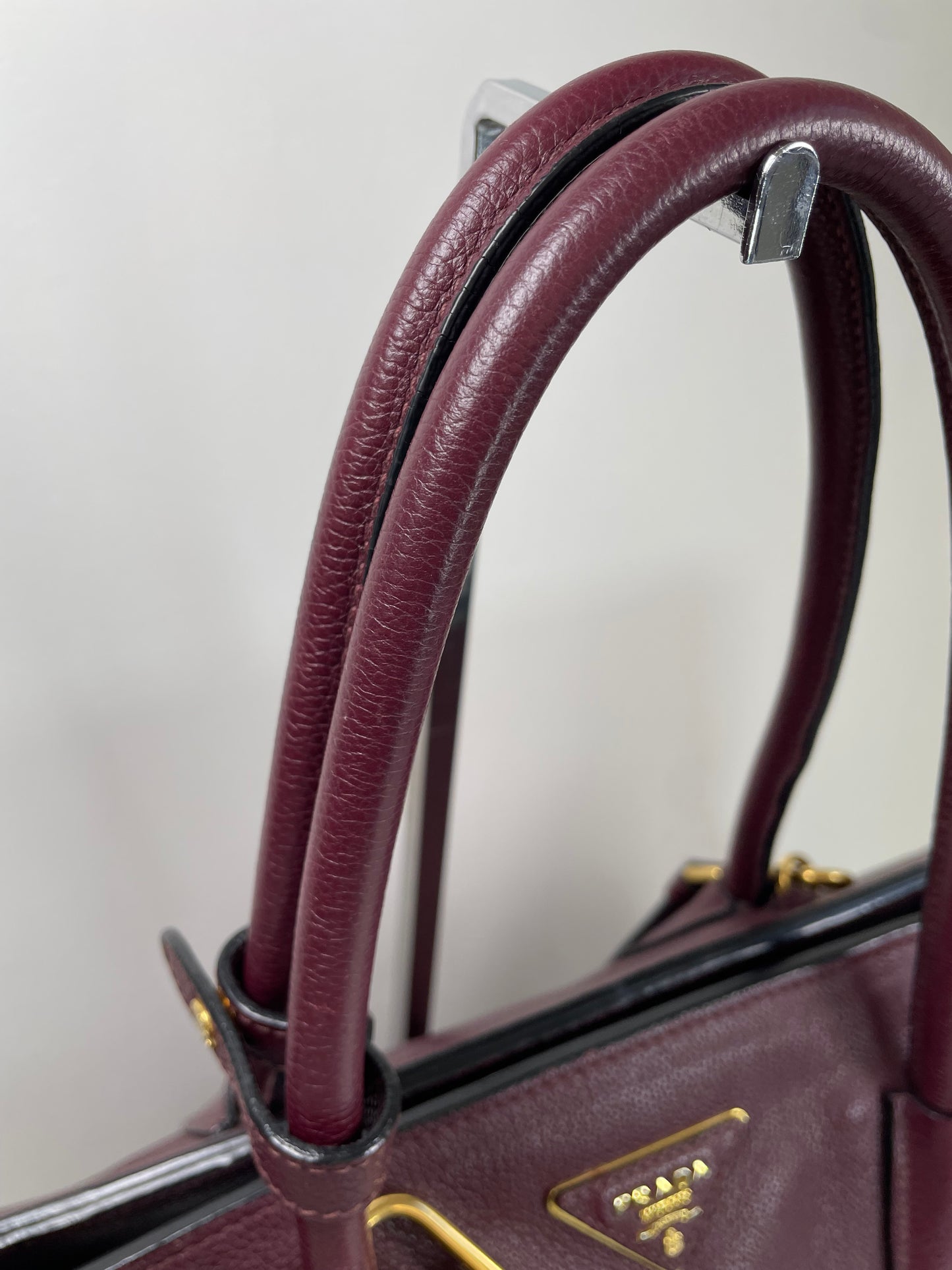 Preloved Prada Vitello Daino Tote Bag