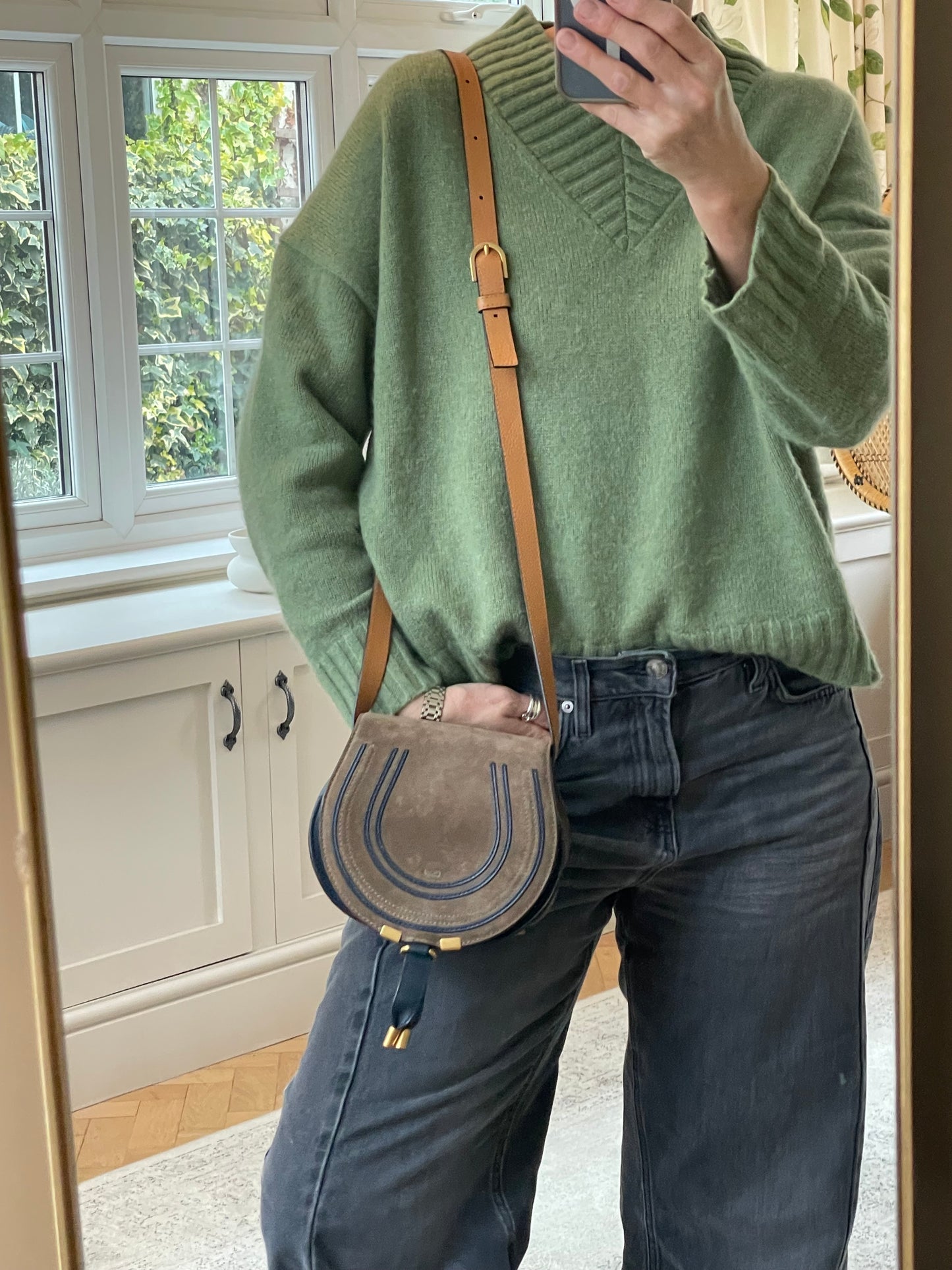 Preloved Chloe Marcie Crossbody Bag, Small