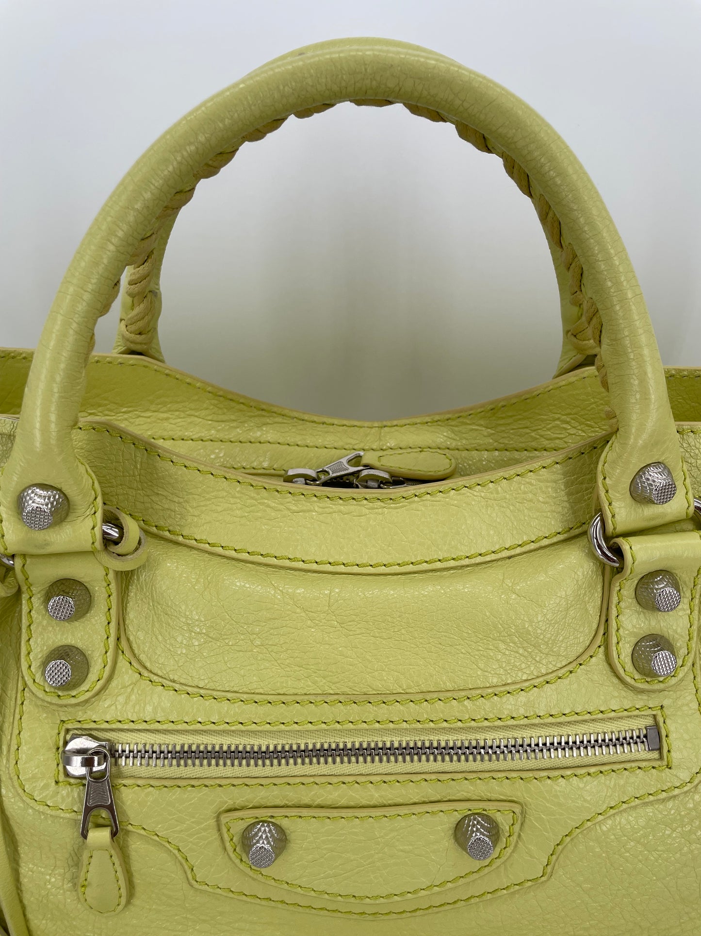 Preloved Balenciaga Motorcycle City Tote Bag, Medium