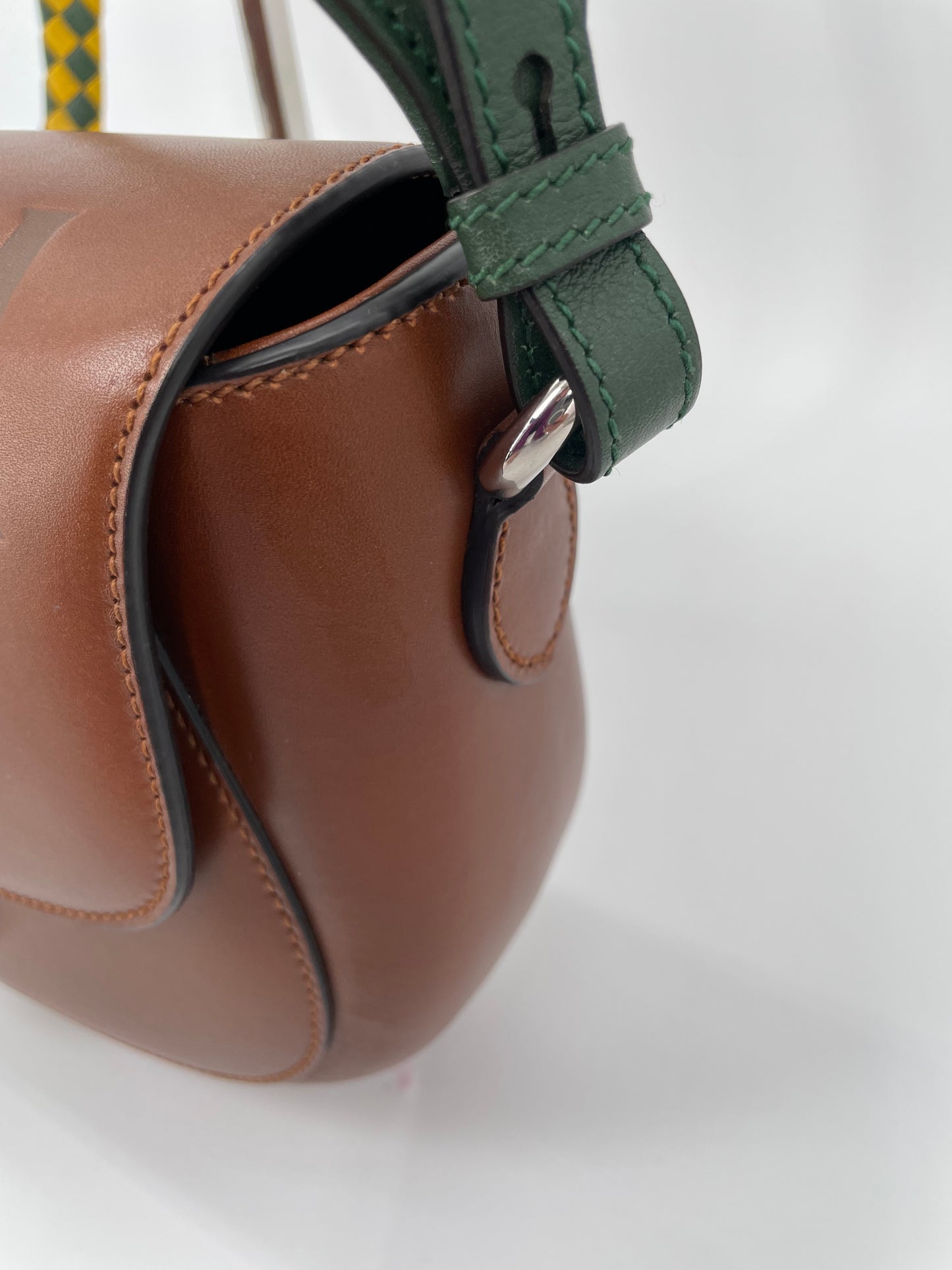 Preloved Gucci Embossed Aria Logo bag, Small