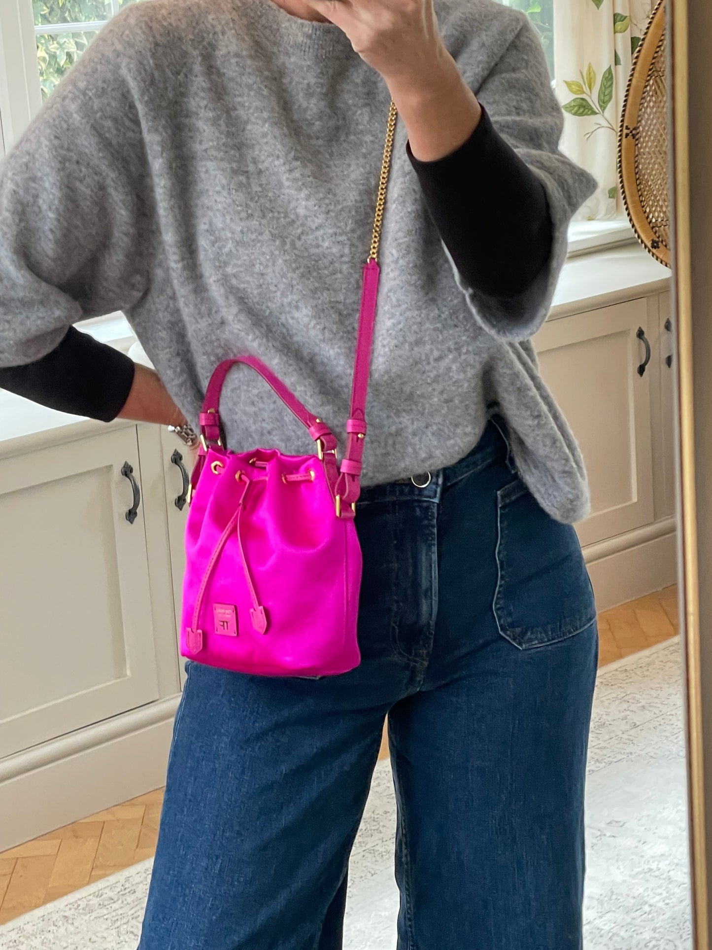 Preloved Tom Ford Disco Two Way Bucket Bag, Small