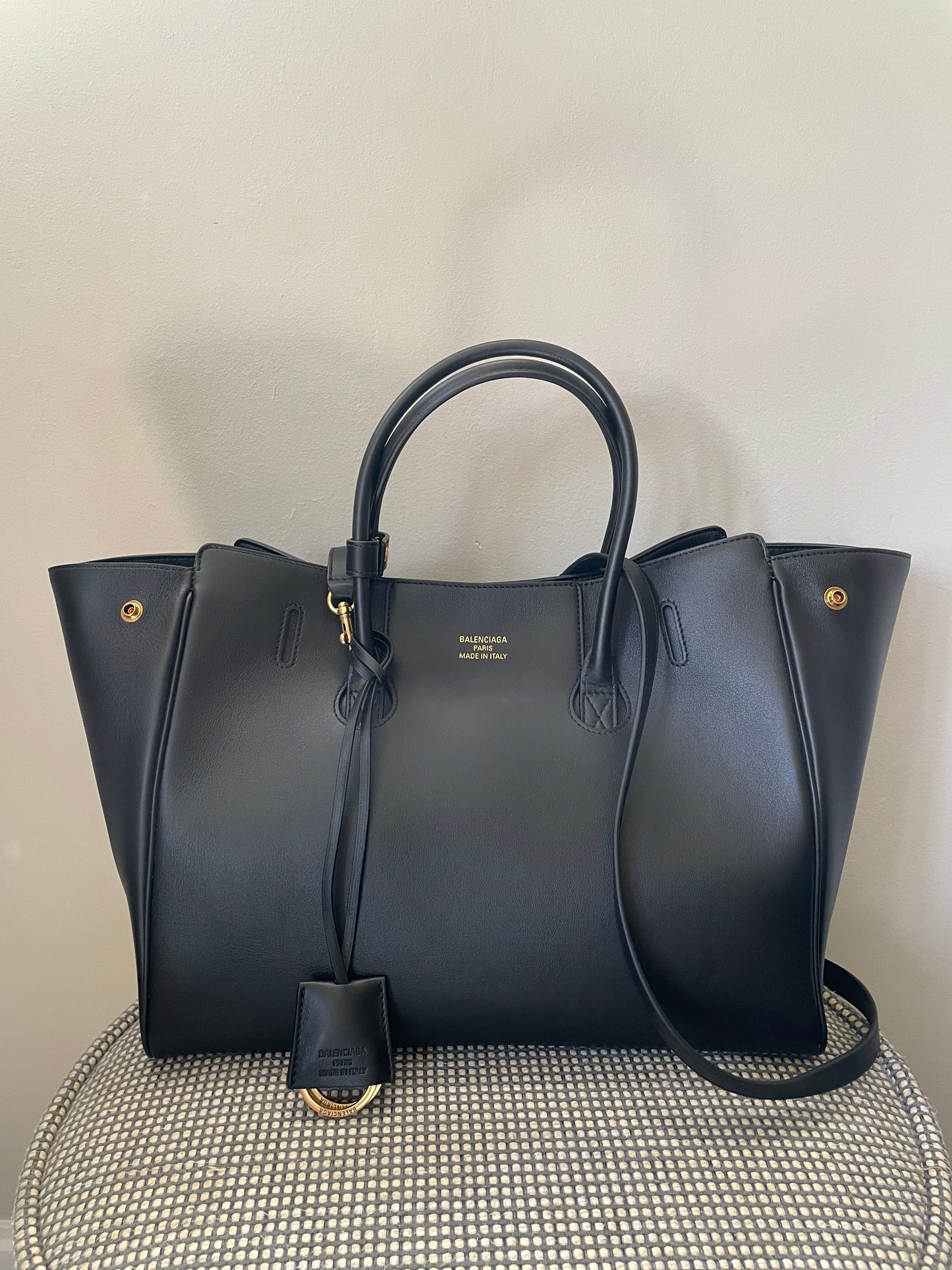Preloved Balenciaga Hampton Tote Bag, Small