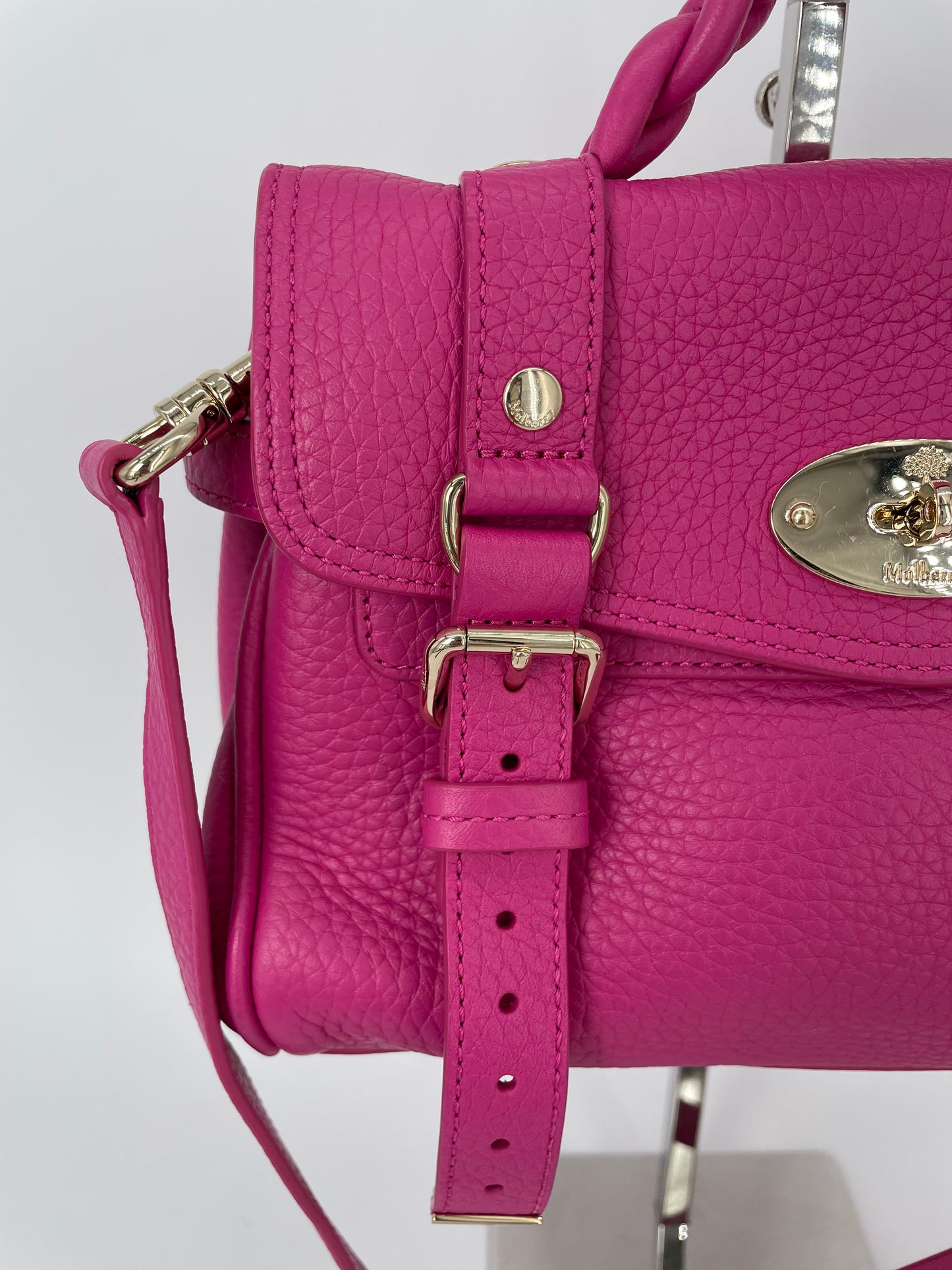 Preloved Mulberry Alexa Satchel Bag, Mini