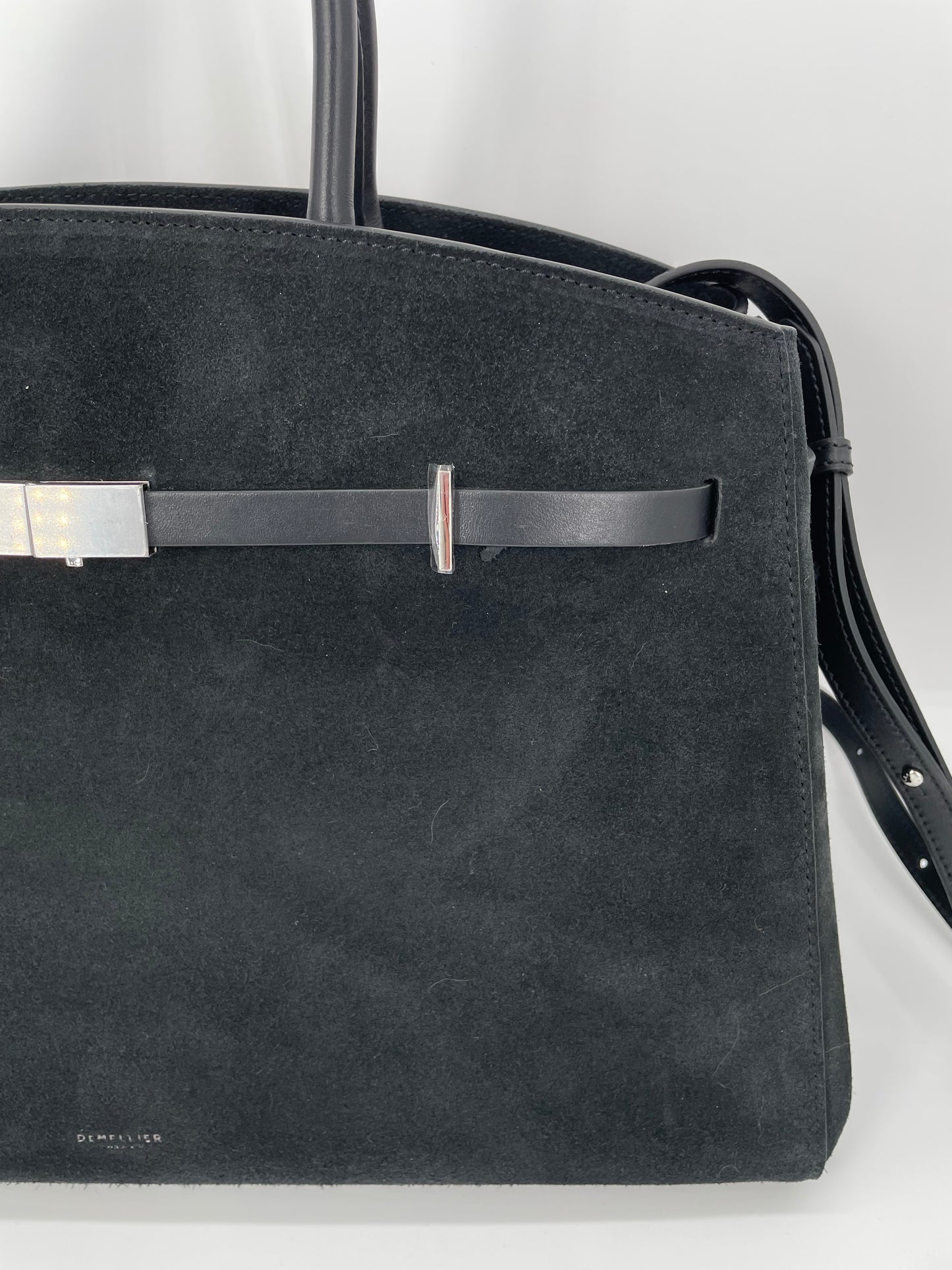 Preloved DeMellier Hudson Tote Bag with Long Strap, Large