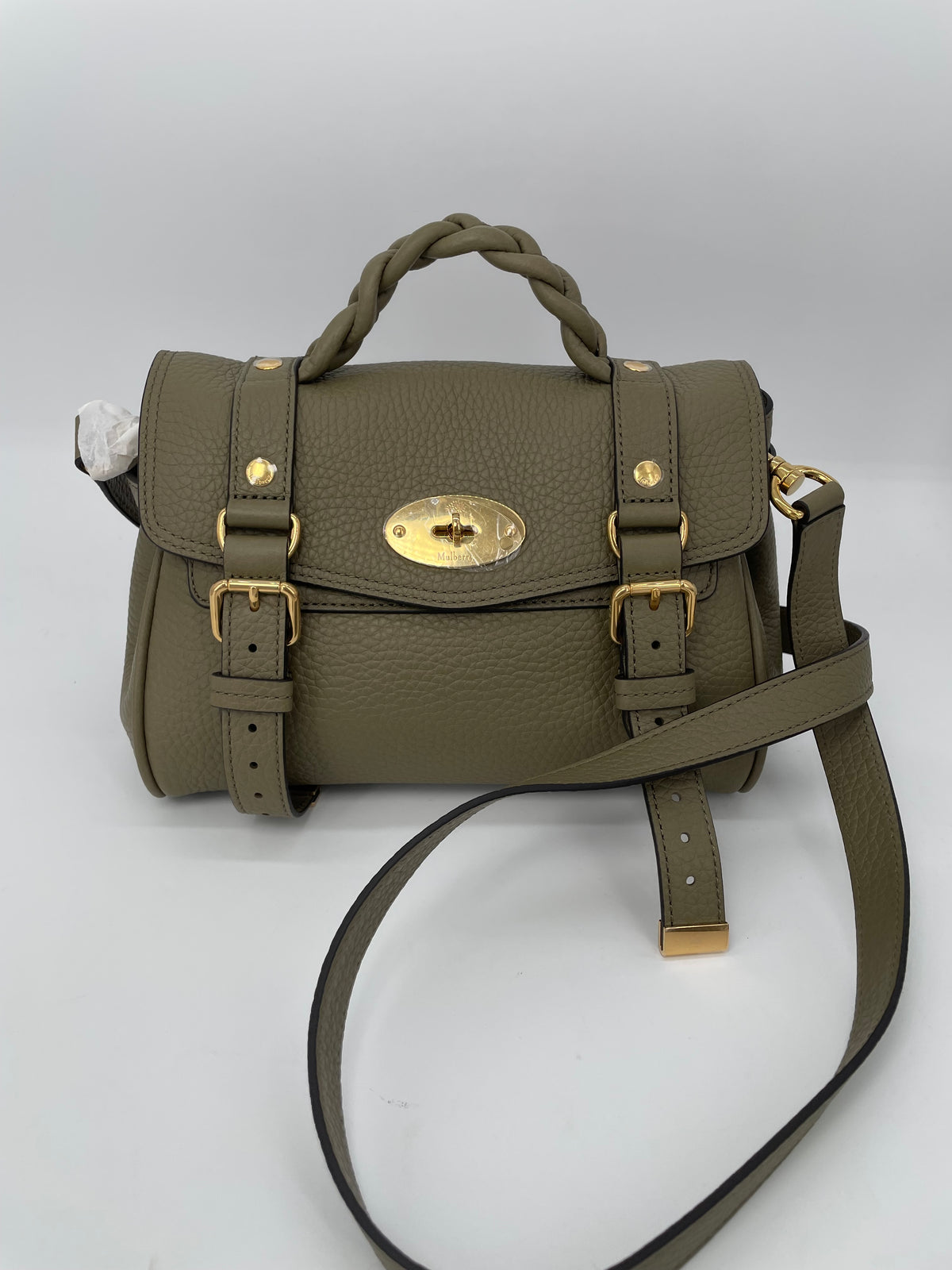 Preloved Mulberry Alexa Satchel Bag, Mini