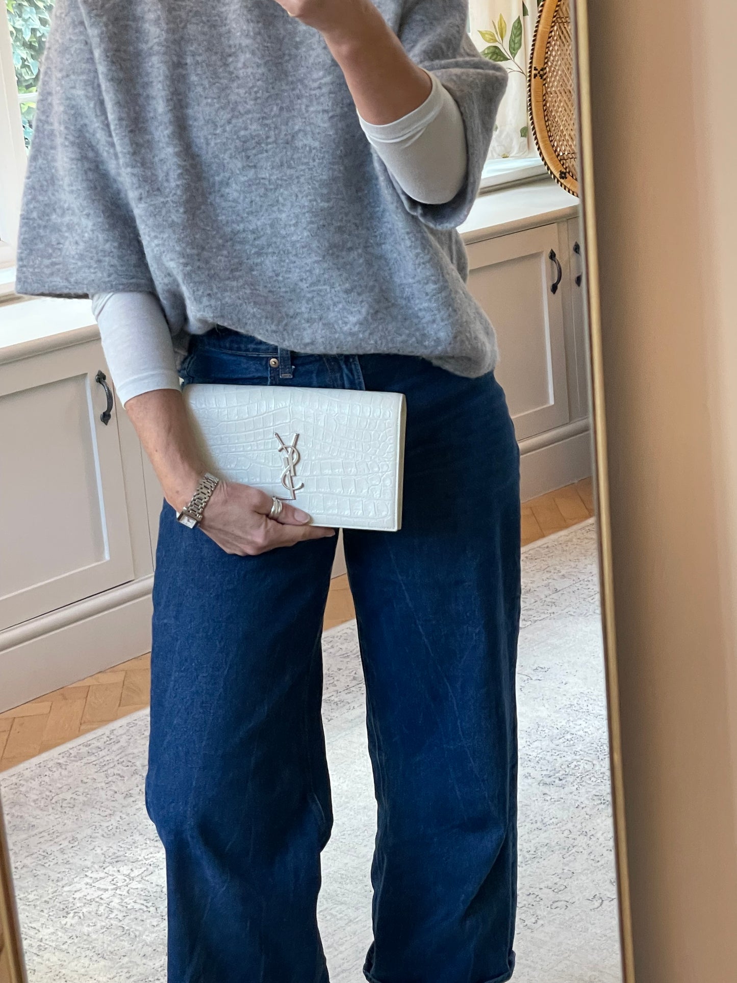 Preloved Saint Laurent Kate Shoulder Bag, Medium