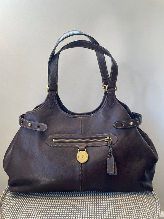 Preloved, Vintage Mulberry Somerset Shoulder Tote