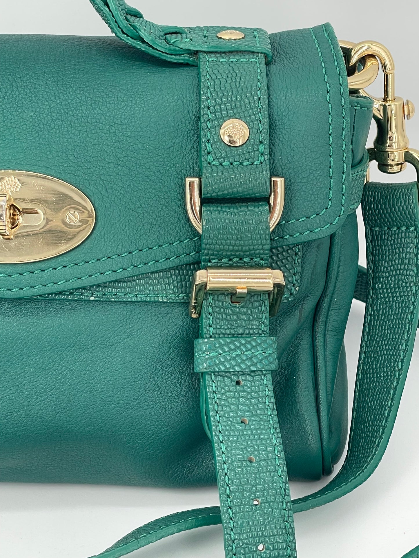 Preloved Mulberry Alexa Satchel Bag, Mini