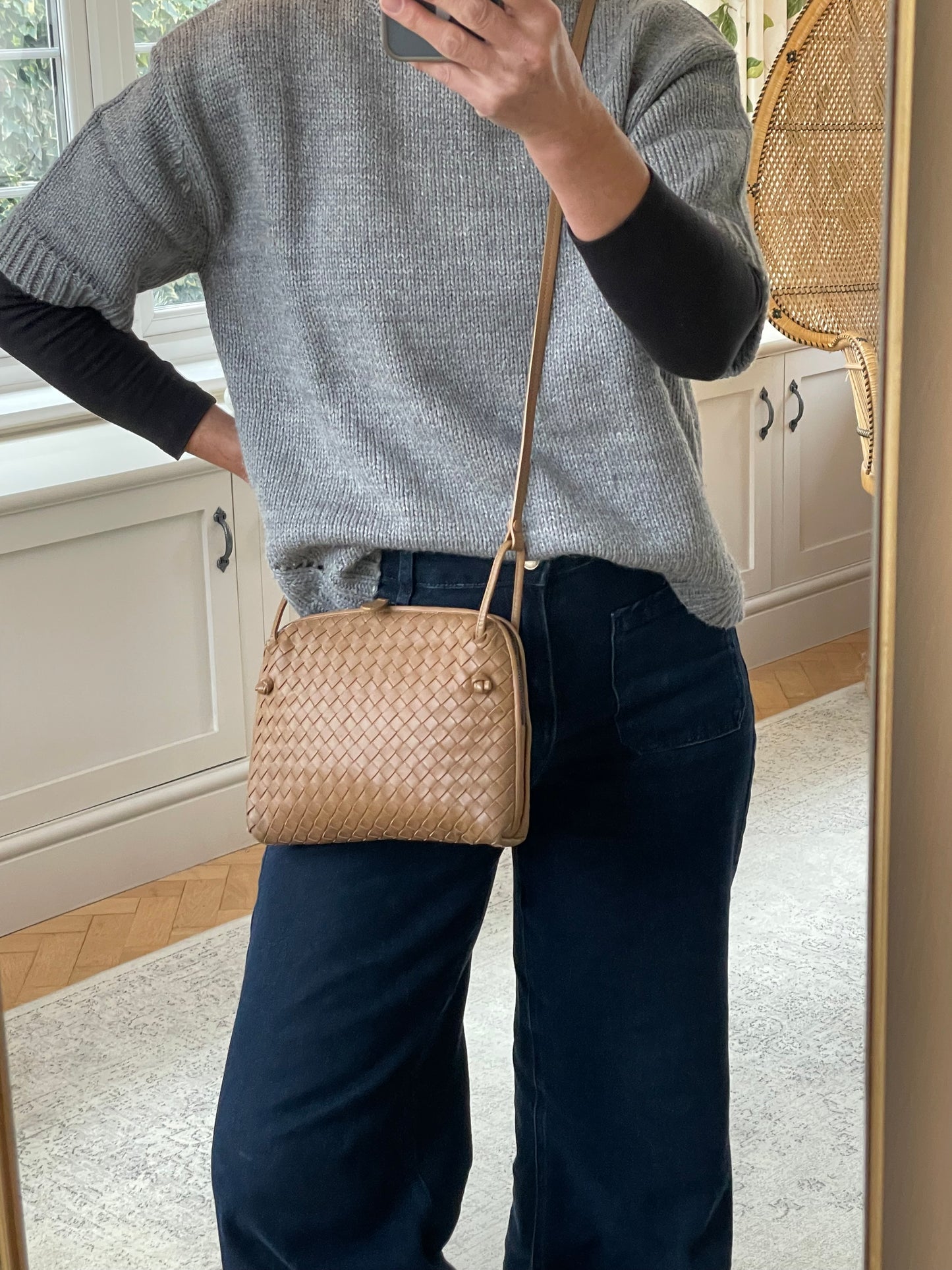 Preloved Bottega Veneta Nodini Crossbody Bag