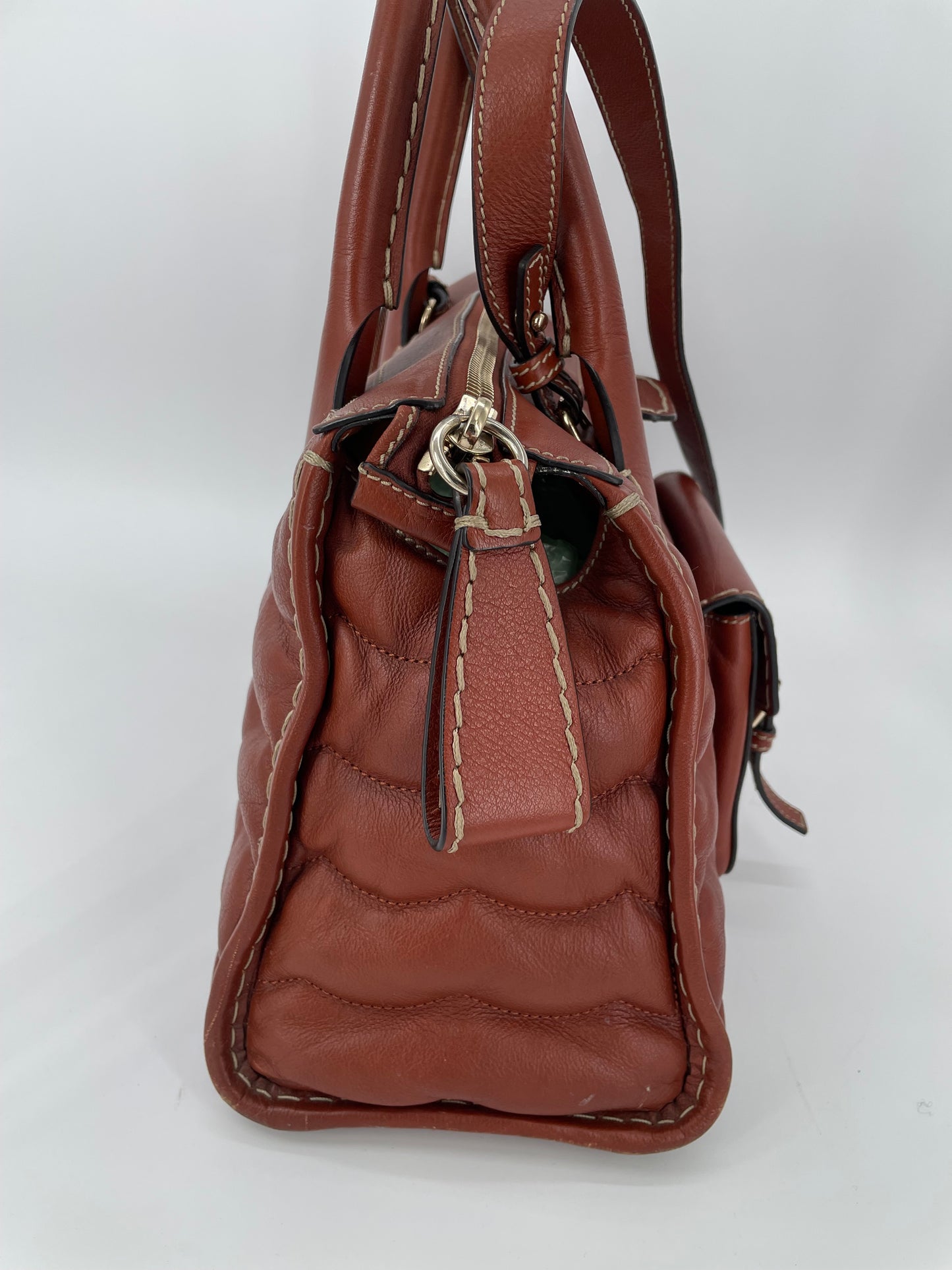 Preloved Chloe Edith Satchel Tote Bag, Medium