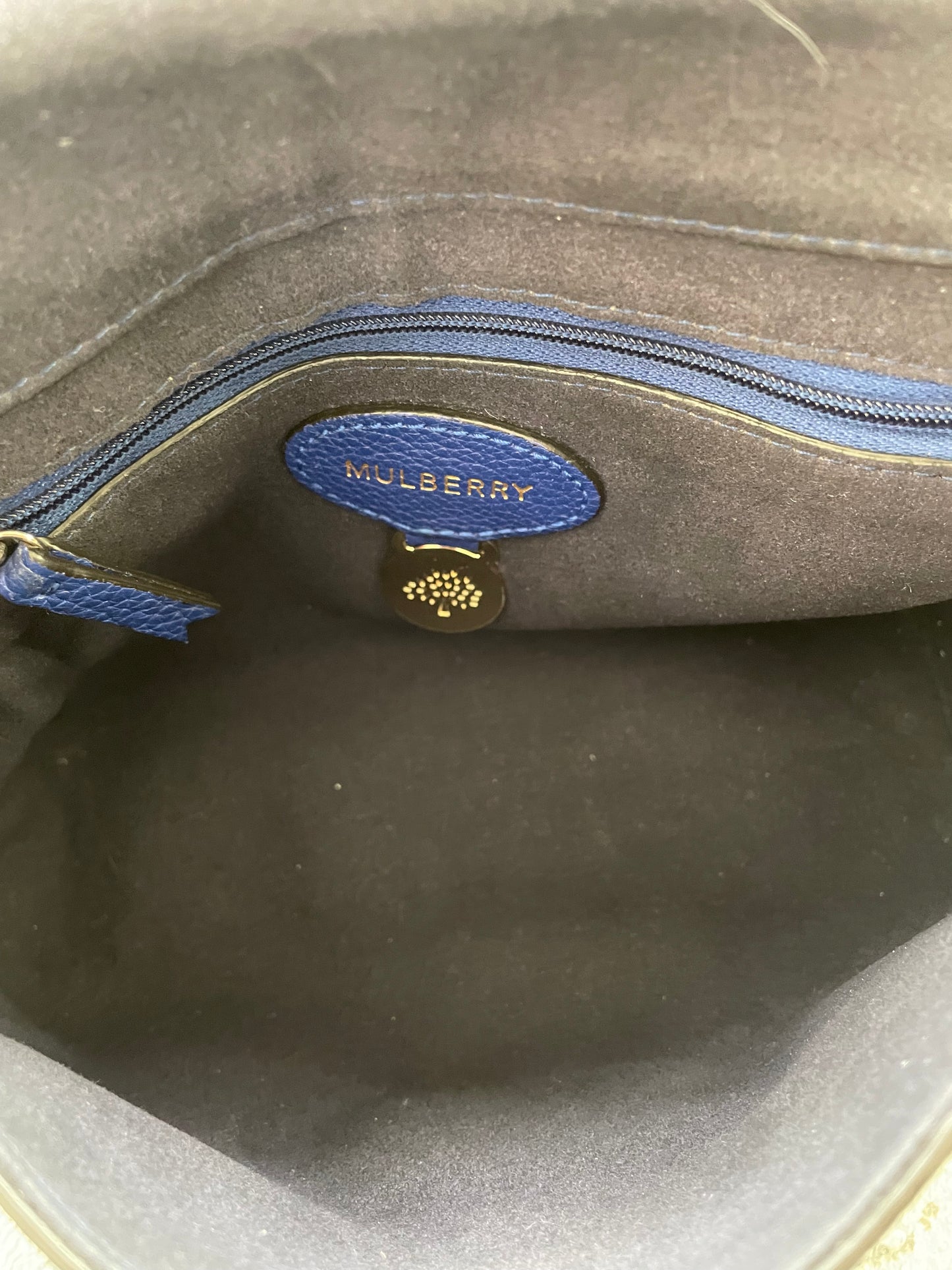 Preloved Mulberry Lily Shoulder Bag, Small