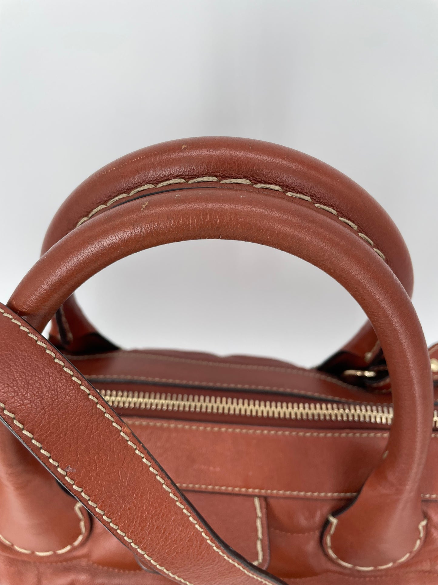 Preloved Chloe Edith Satchel Tote Bag, Medium