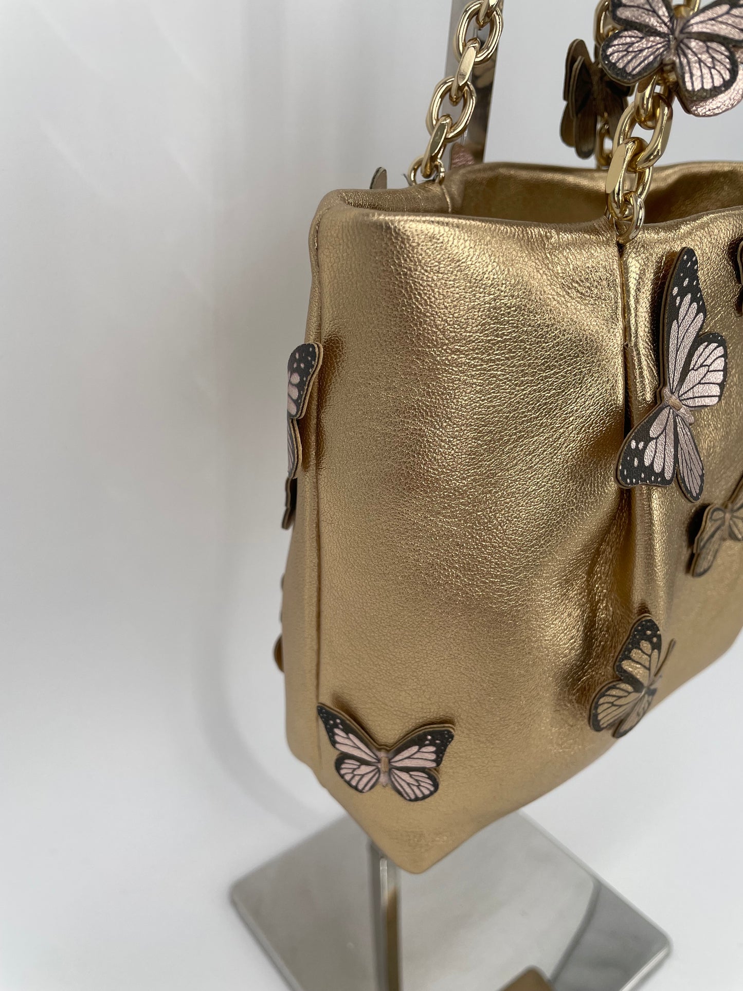 Preloved Aquazzura Papillion Tote Bag, Mini