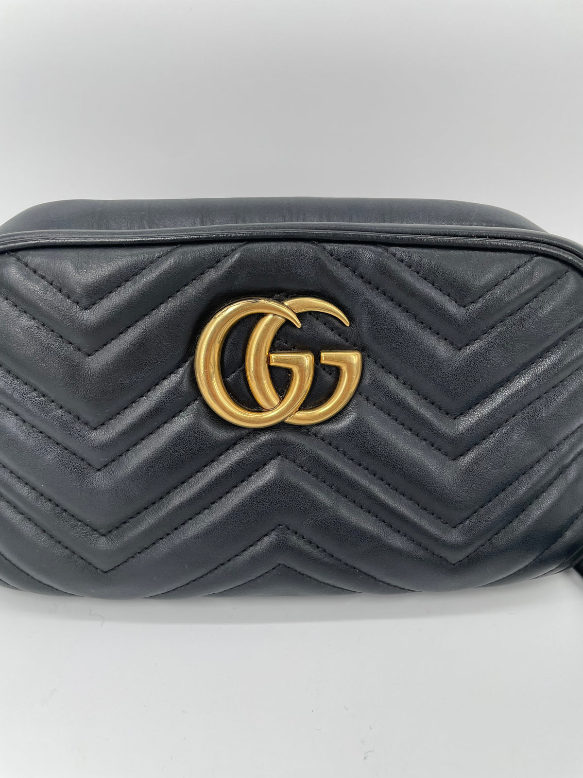 Preloved Gucci Marmont Shoulder Bag, Small
